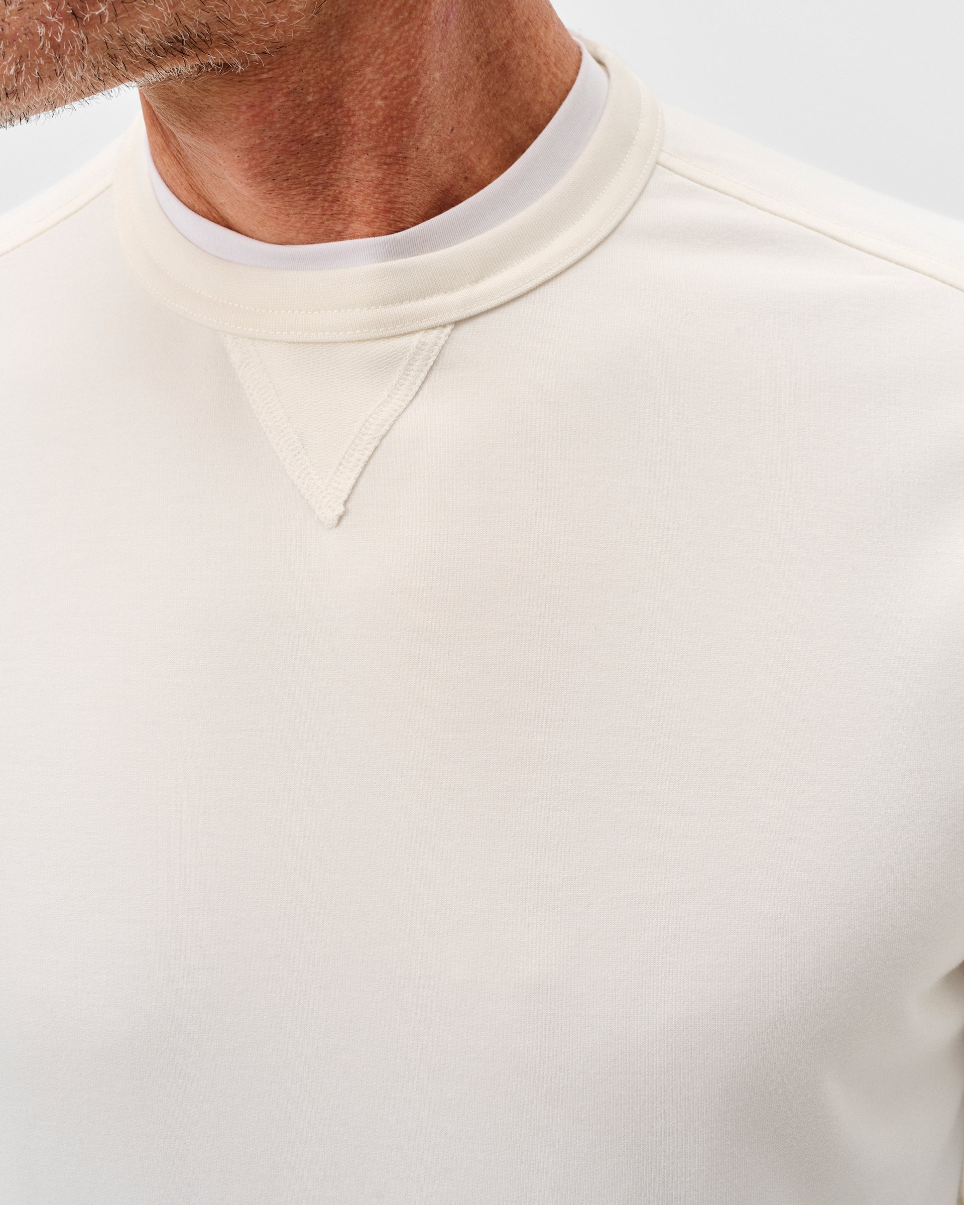 Johnnie-O Willard Drirelease® Crewneck Sweatshirt, Sand Dollar