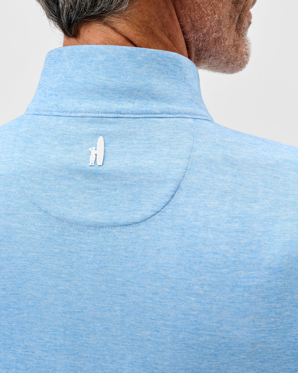 Johnnie-O Pircio Dri-Release Heathered 1/4 Zip Pullover, Macaw