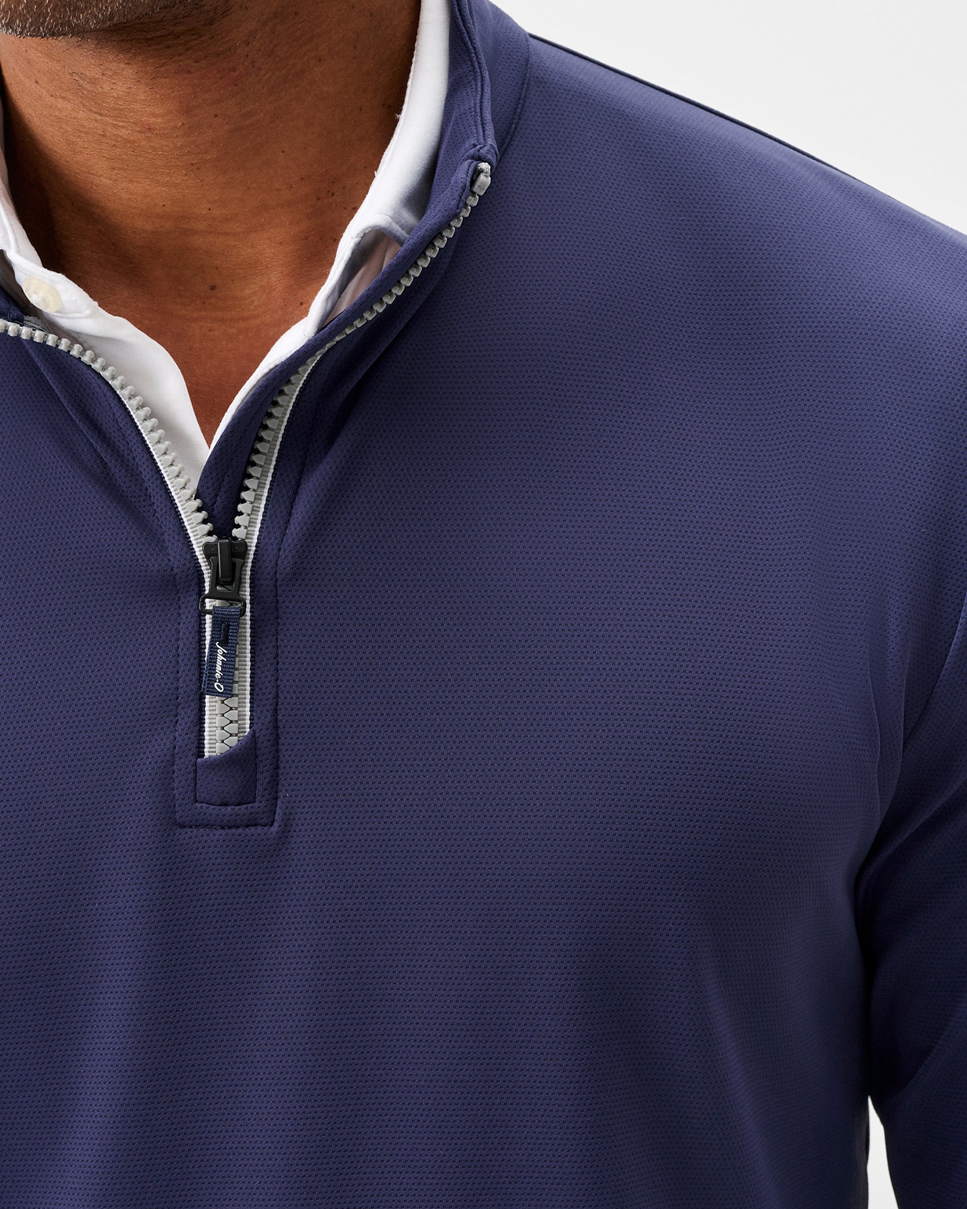 Johnnie-O Weston Performance 1/4 Zip Pullover, Navy