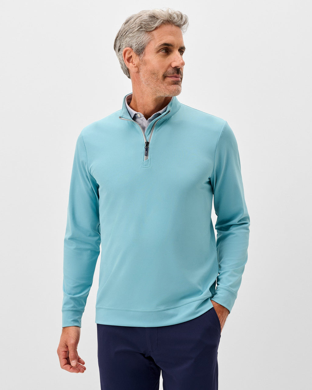Johnnie-O Weston Performance 1/4 Zip Pullover, Tropical