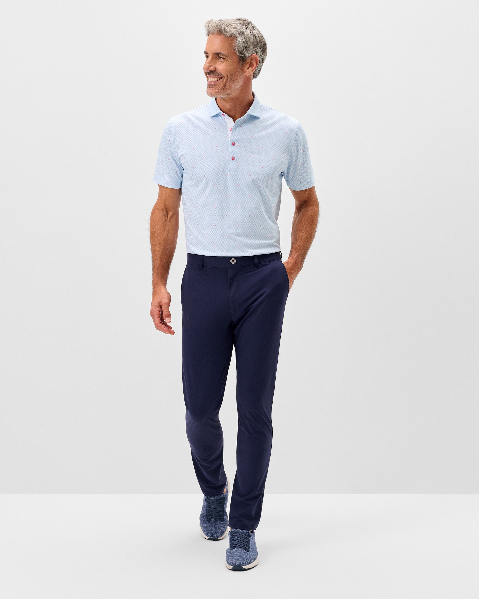 Johnnie-O Fusion Pull-On Performance Pant, Navy