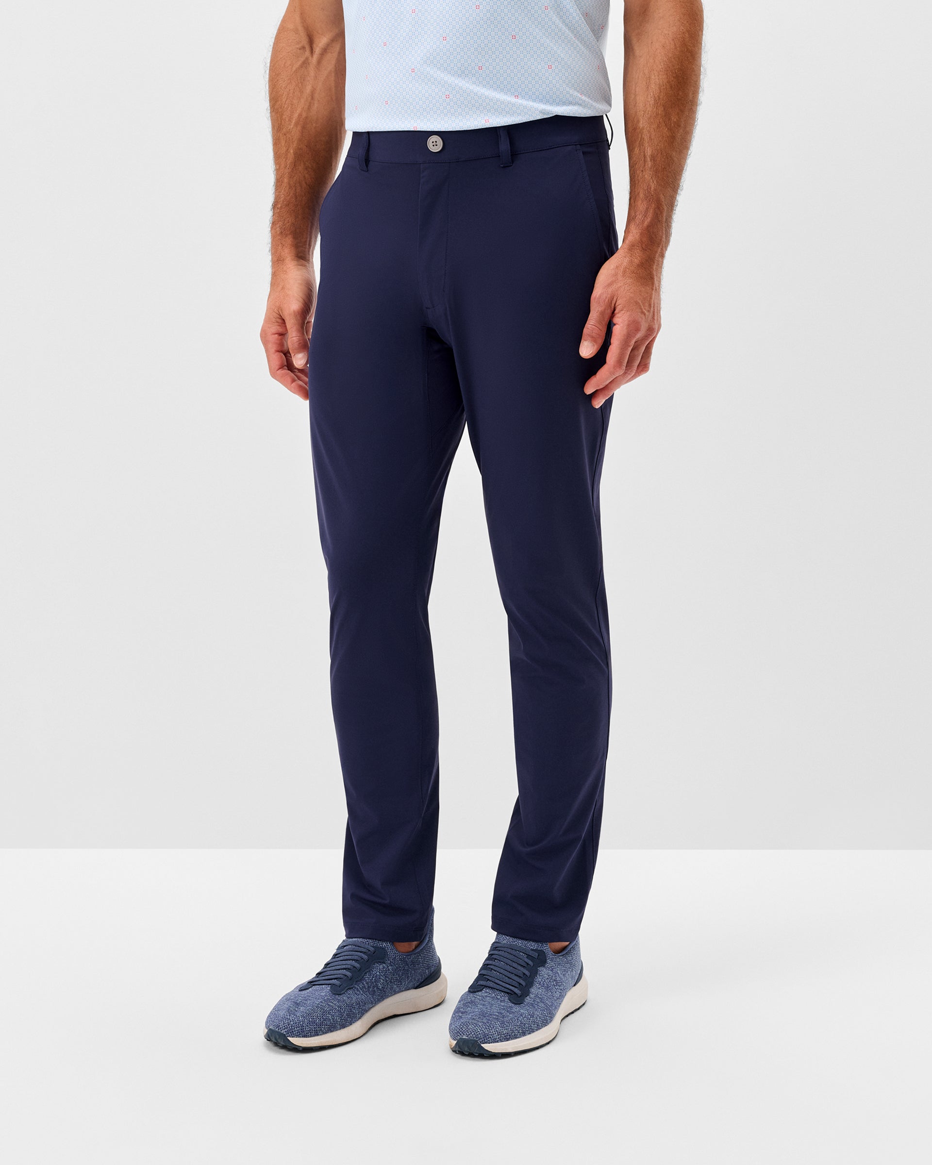 Johnnie-O Fusion Pull-On Performance Pant, Navy