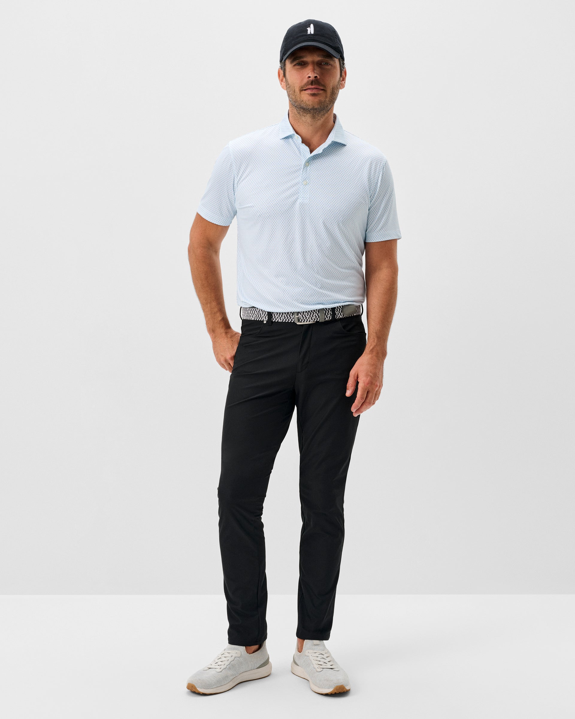 Johnnie-O Cross Country Flex Pant, Black