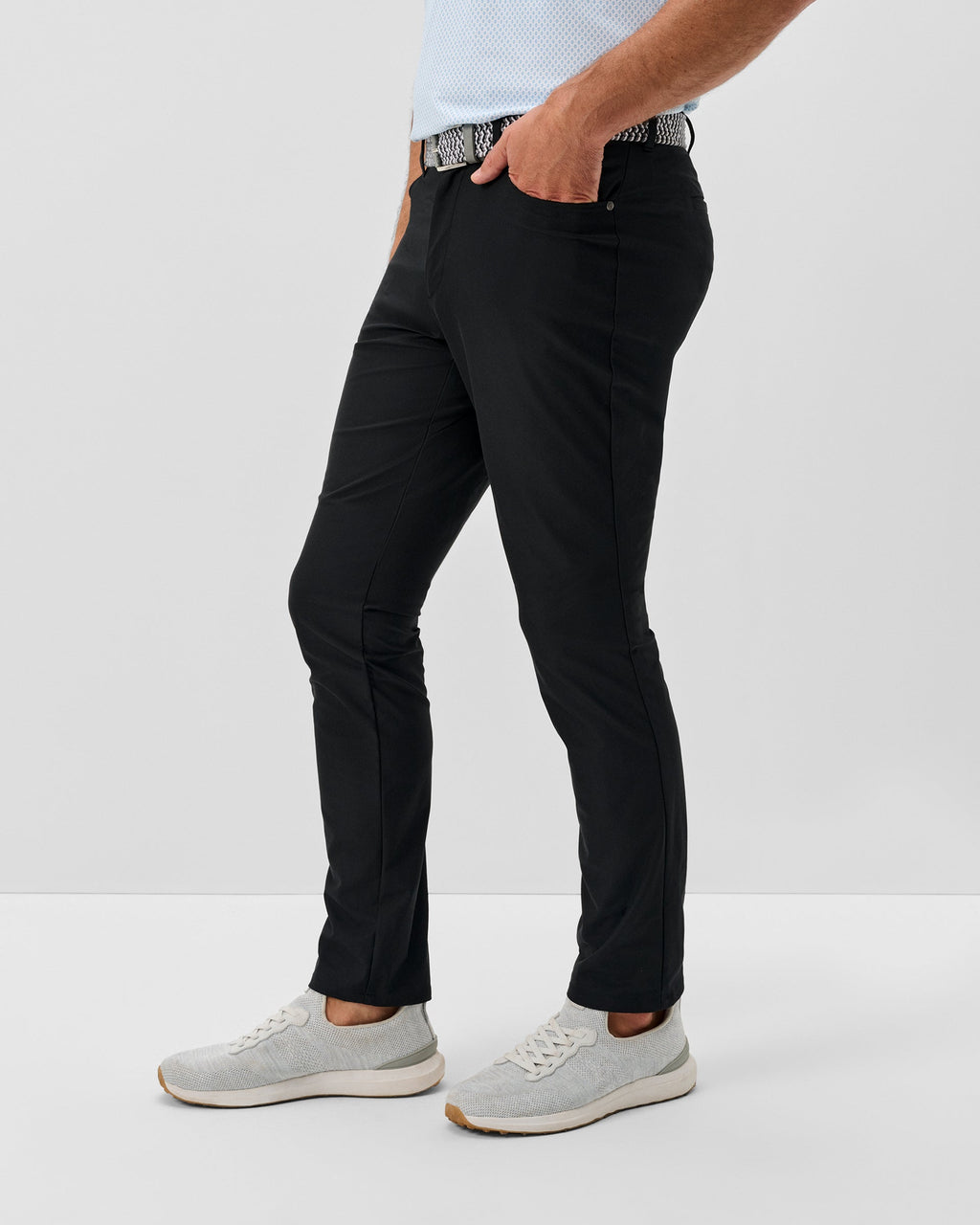 Johnnie-O Cross Country Flex Pant, Black