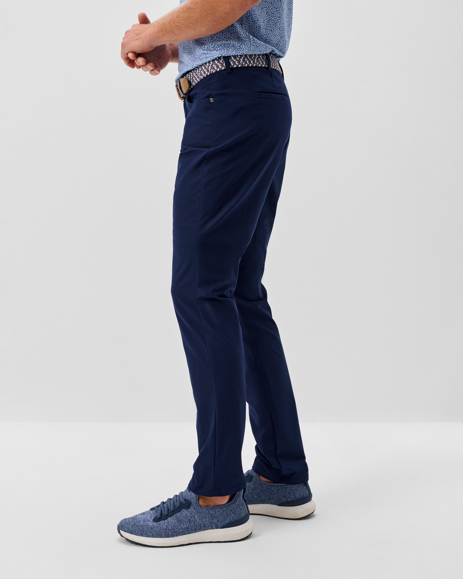 Johnnie-O Cross Country Flex Pant, Navy