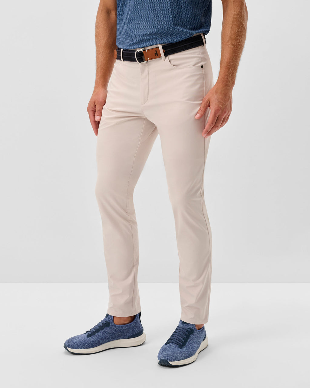 Johnnie-O Cross Country Flex Pant, Stone