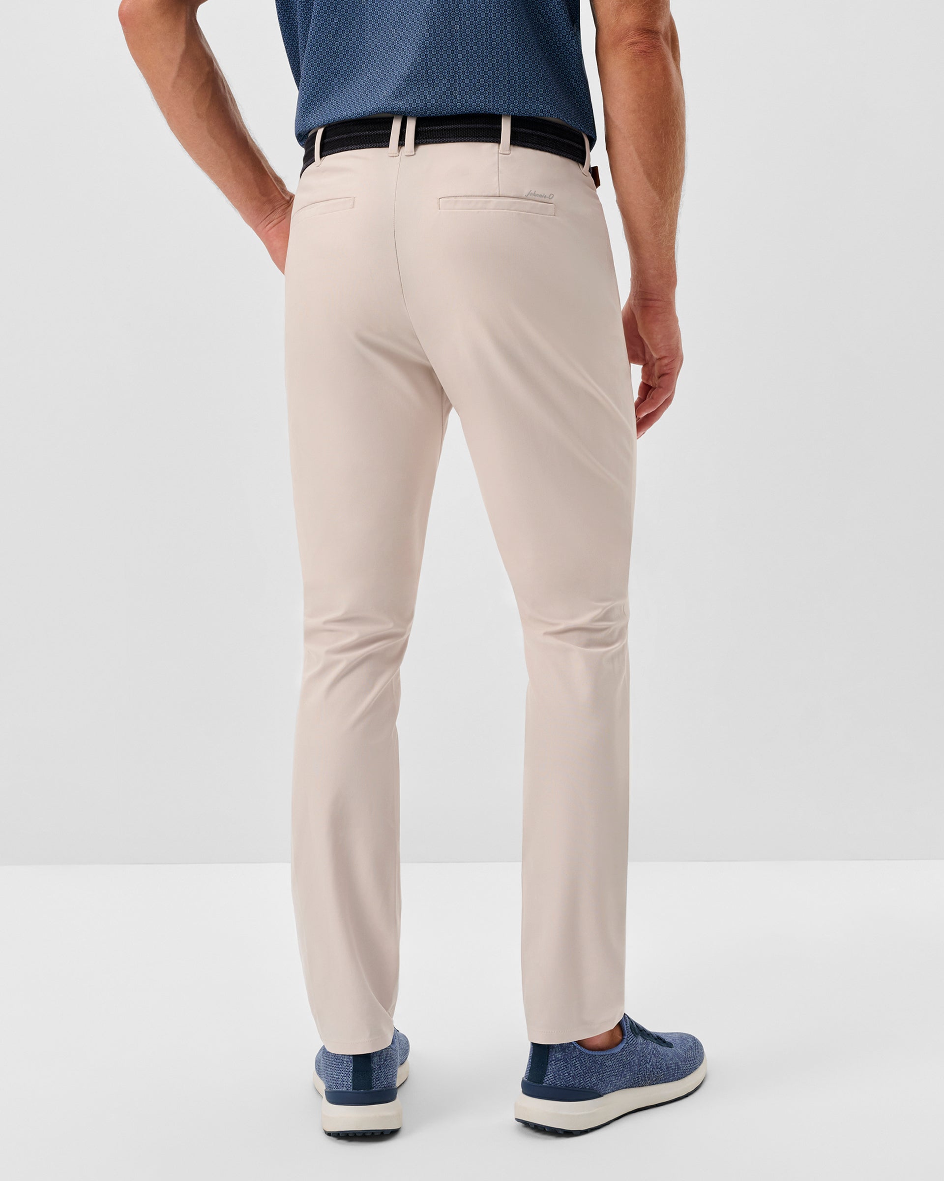 Johnnie-O Cross Country Flex Pant, Stone