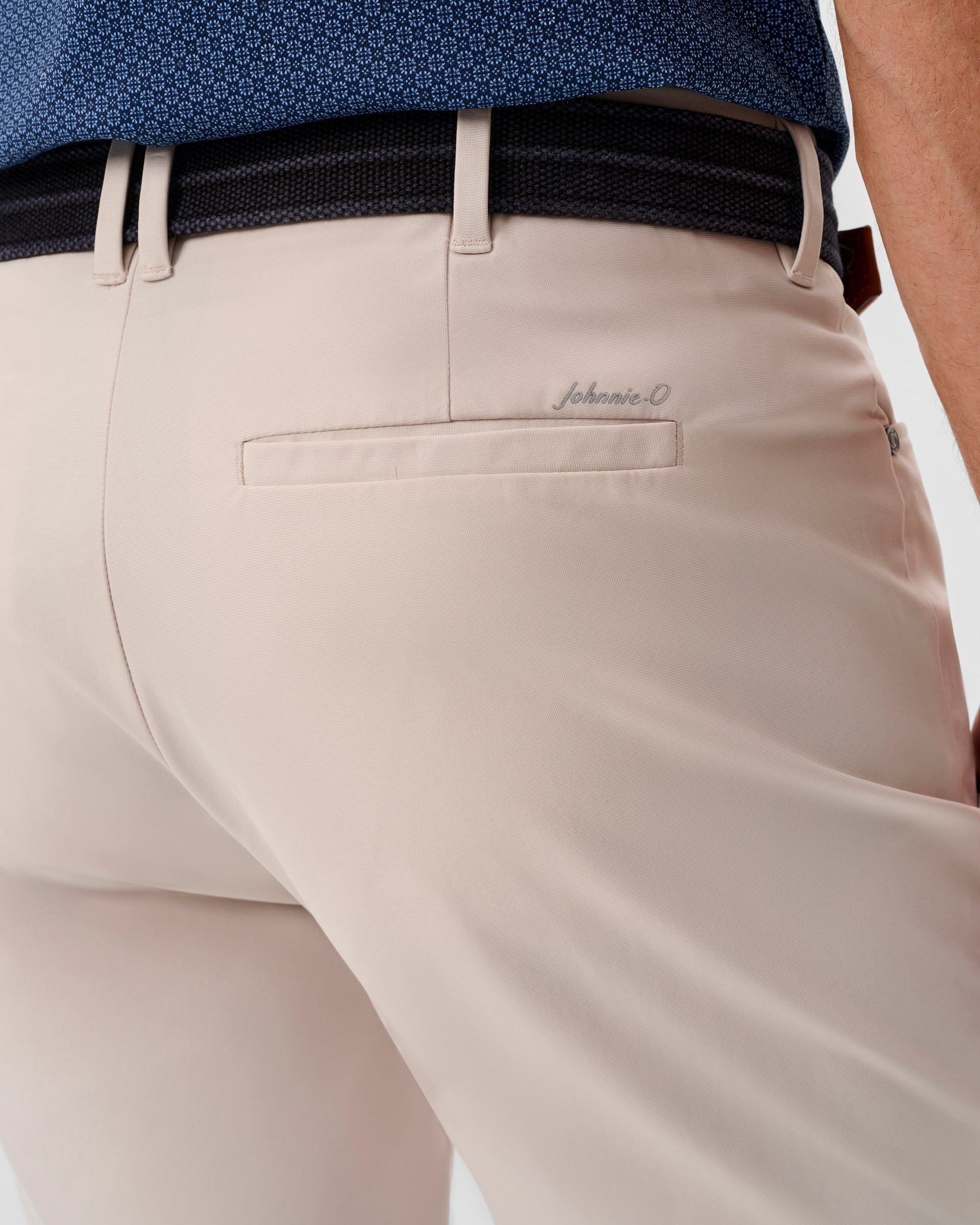 Johnnie-O Cross Country Flex Pant, Stone