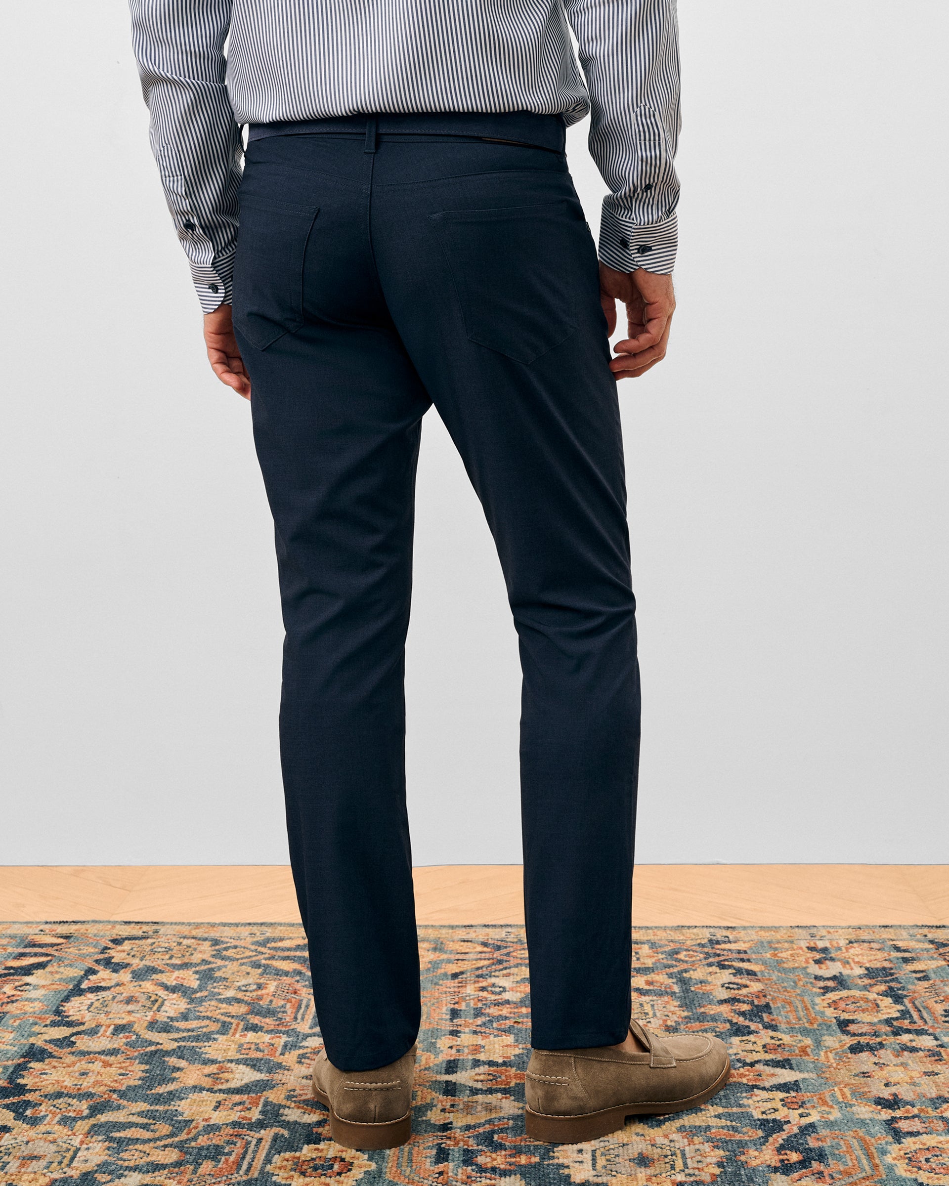 Johnnie-O Gallegos Top Shelf 5-Pocket Pant, Navy