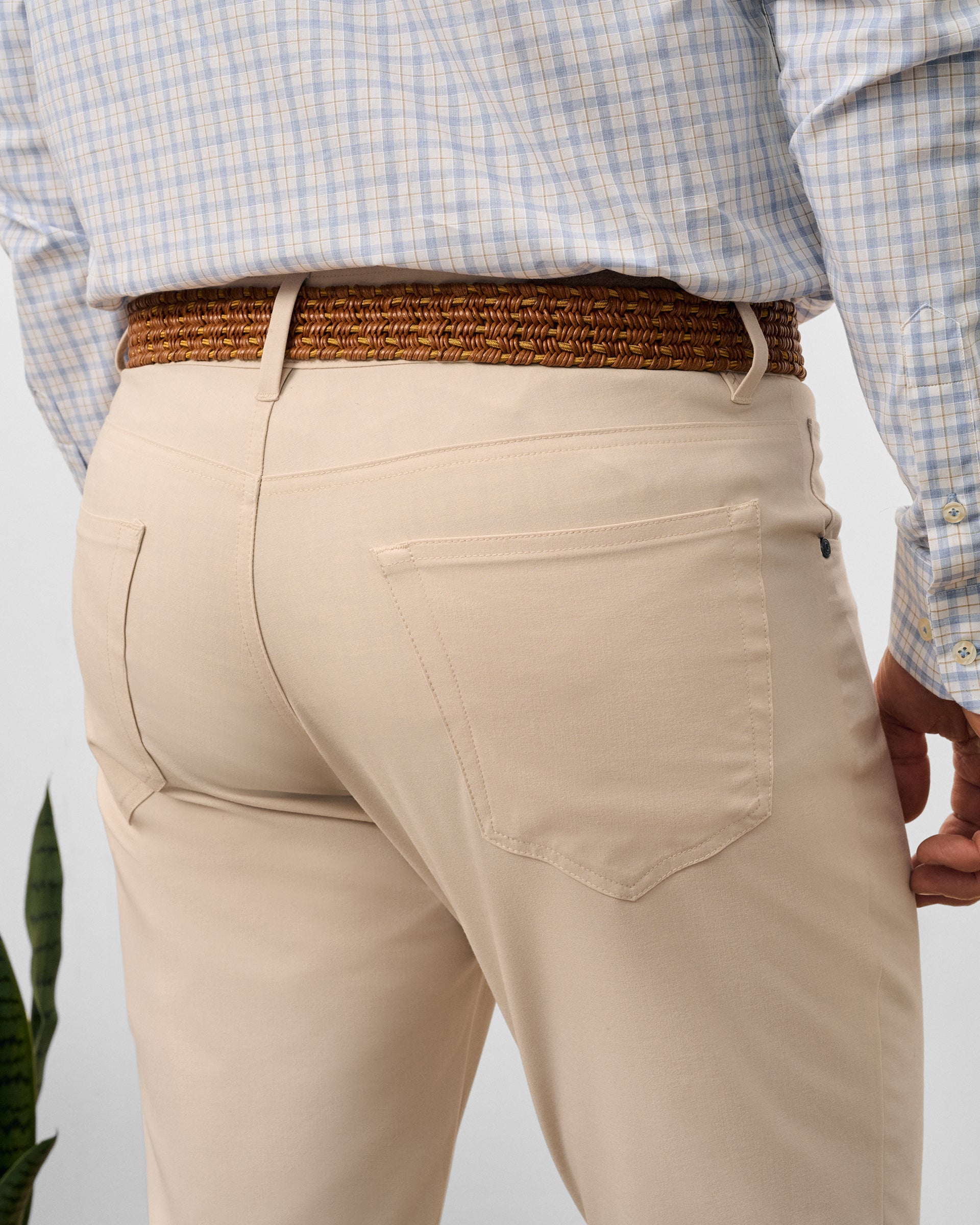 Johnnie-O Gallegos Top Shelf 5-Pocket Pant, Stone