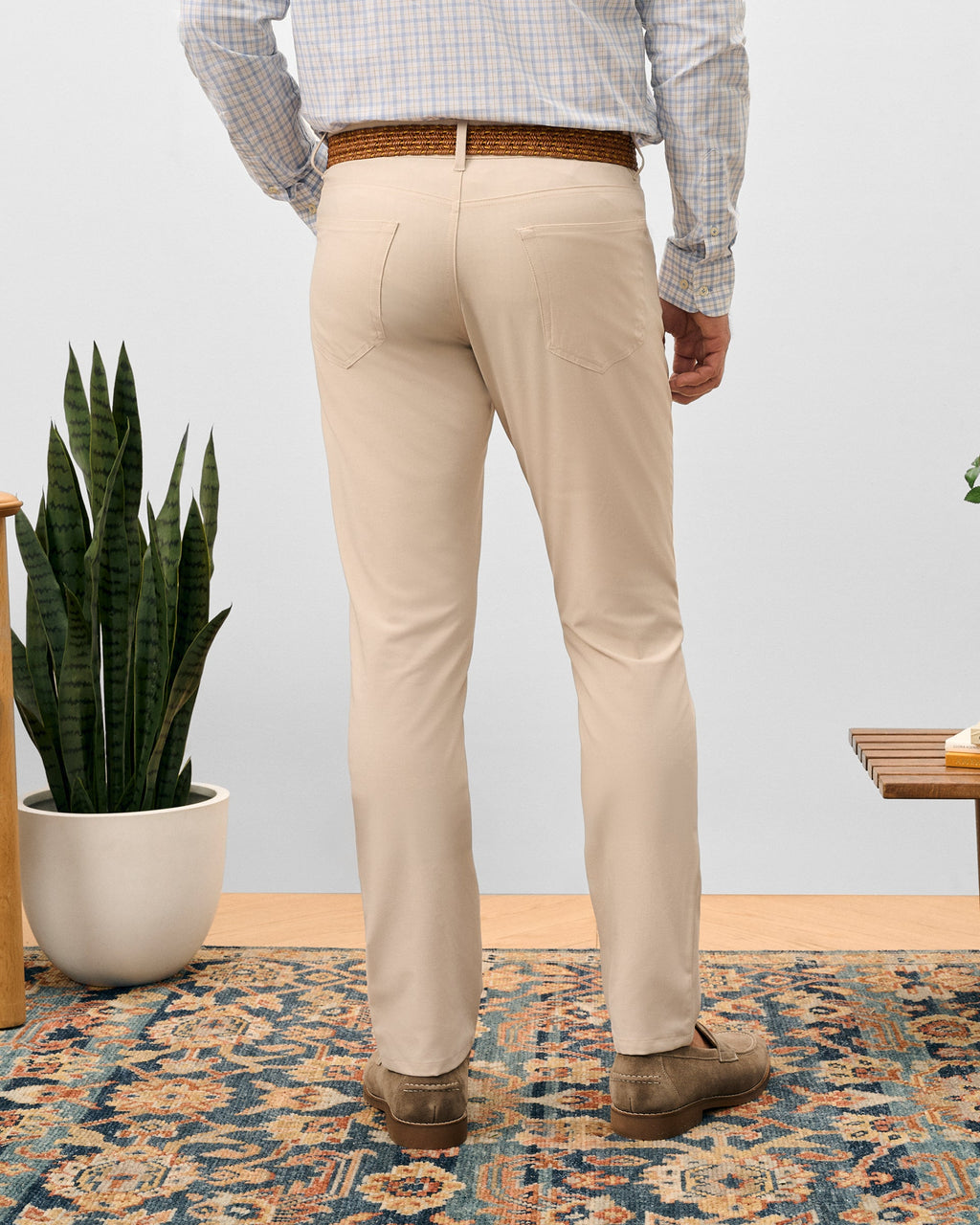 Johnnie-O Gallegos Top Shelf 5-Pocket Pant, Stone