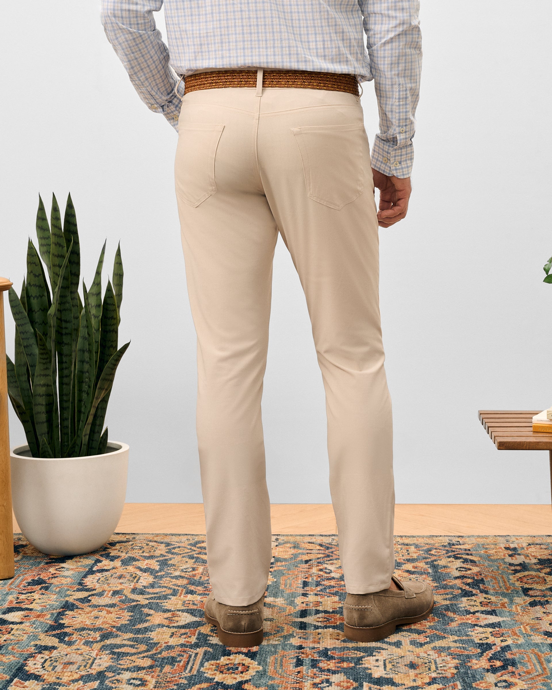 Johnnie-O Gallegos Top Shelf 5-Pocket Pant, Stone