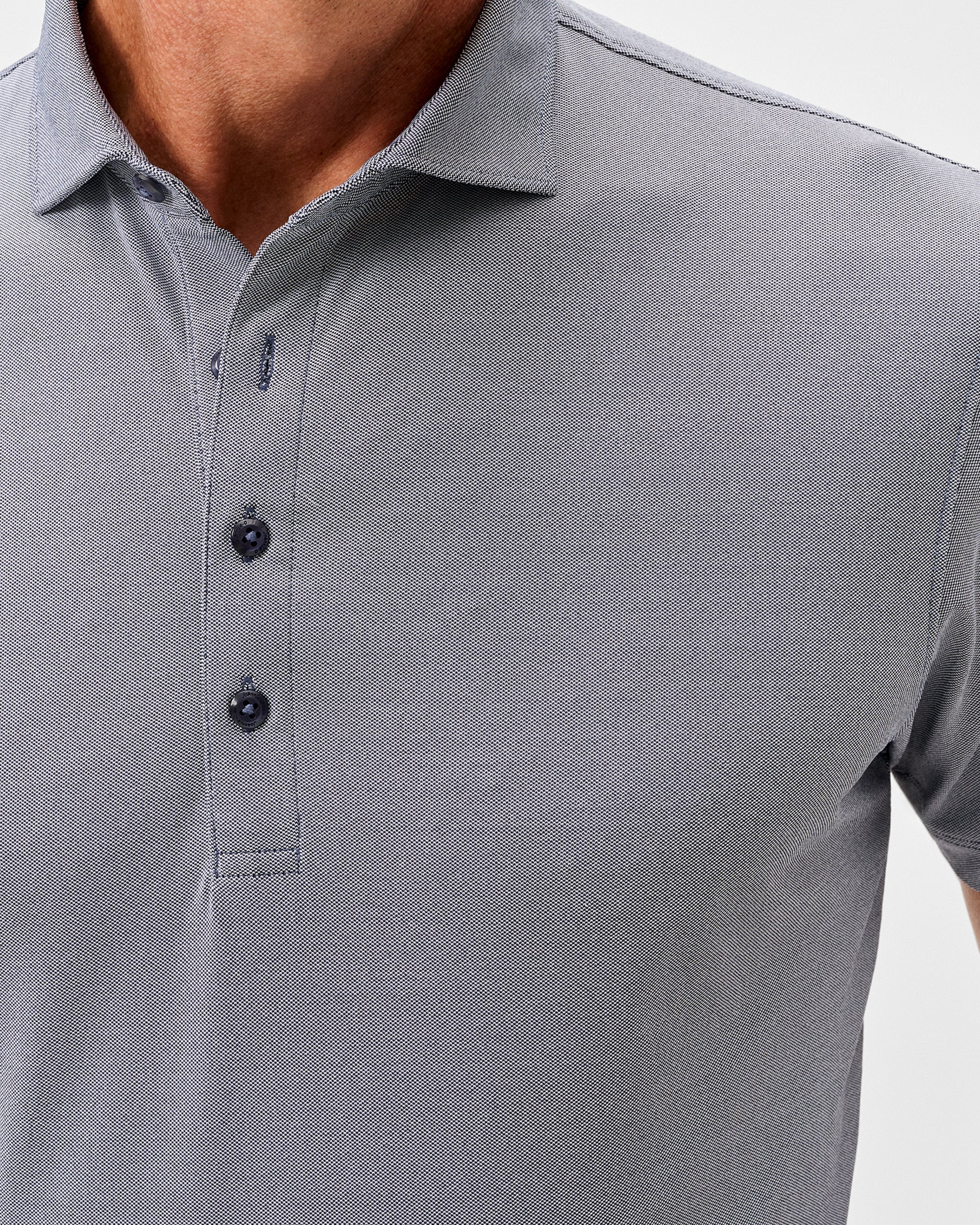 Johnnie-O Performance Mesh Polo - Solid, Navy