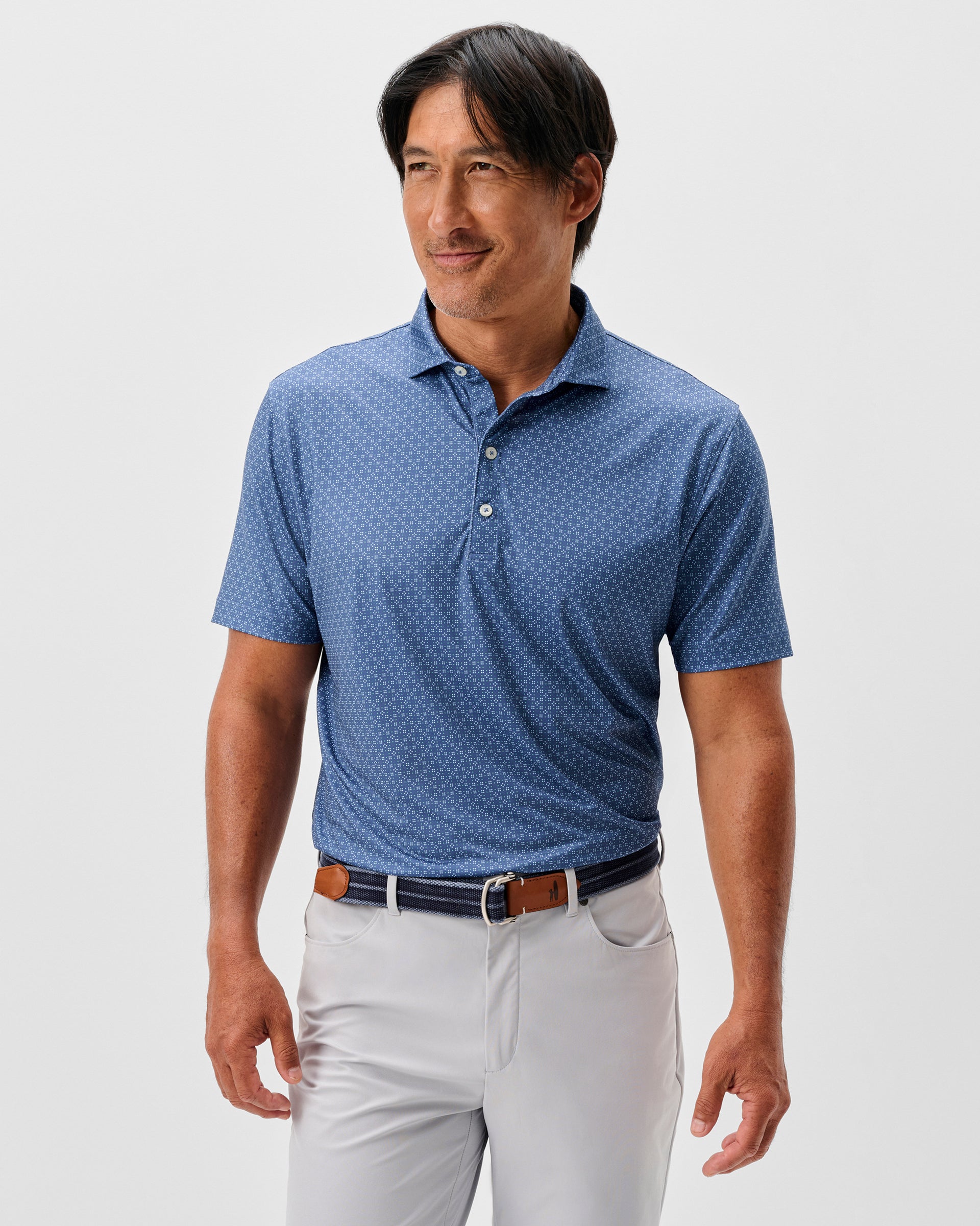 Johnnie-O Performance Jersey Polo - Torres, Lake