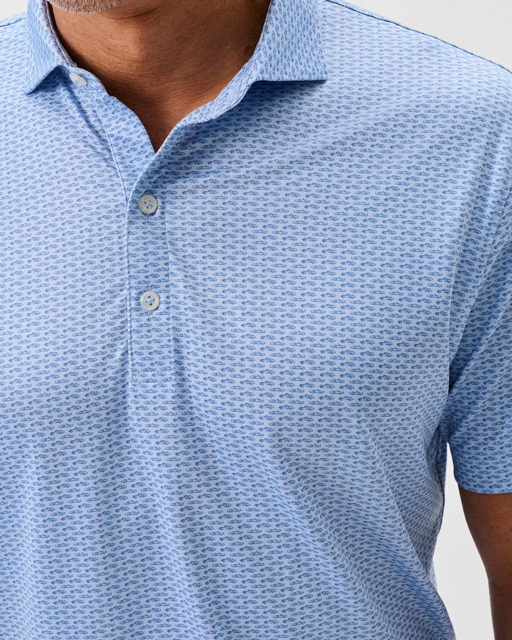 Johnnie-O Performance Jersey Polo - Coupe, Kona