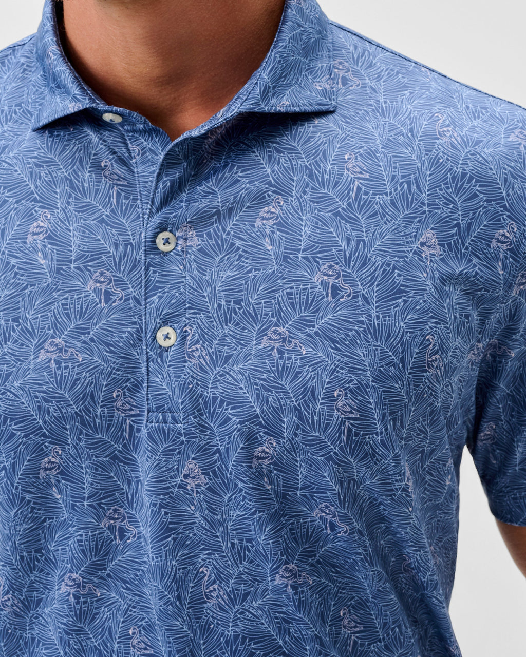 Johnnie-O Performance Jersey Polo - Osmond, Lake