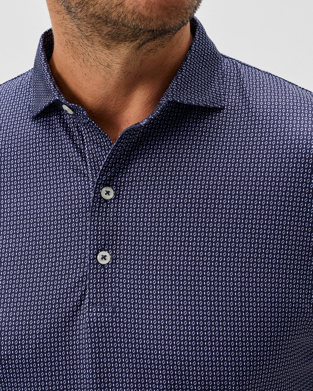 Johnnie-O Performance Jersey Polo - Connors, Navy