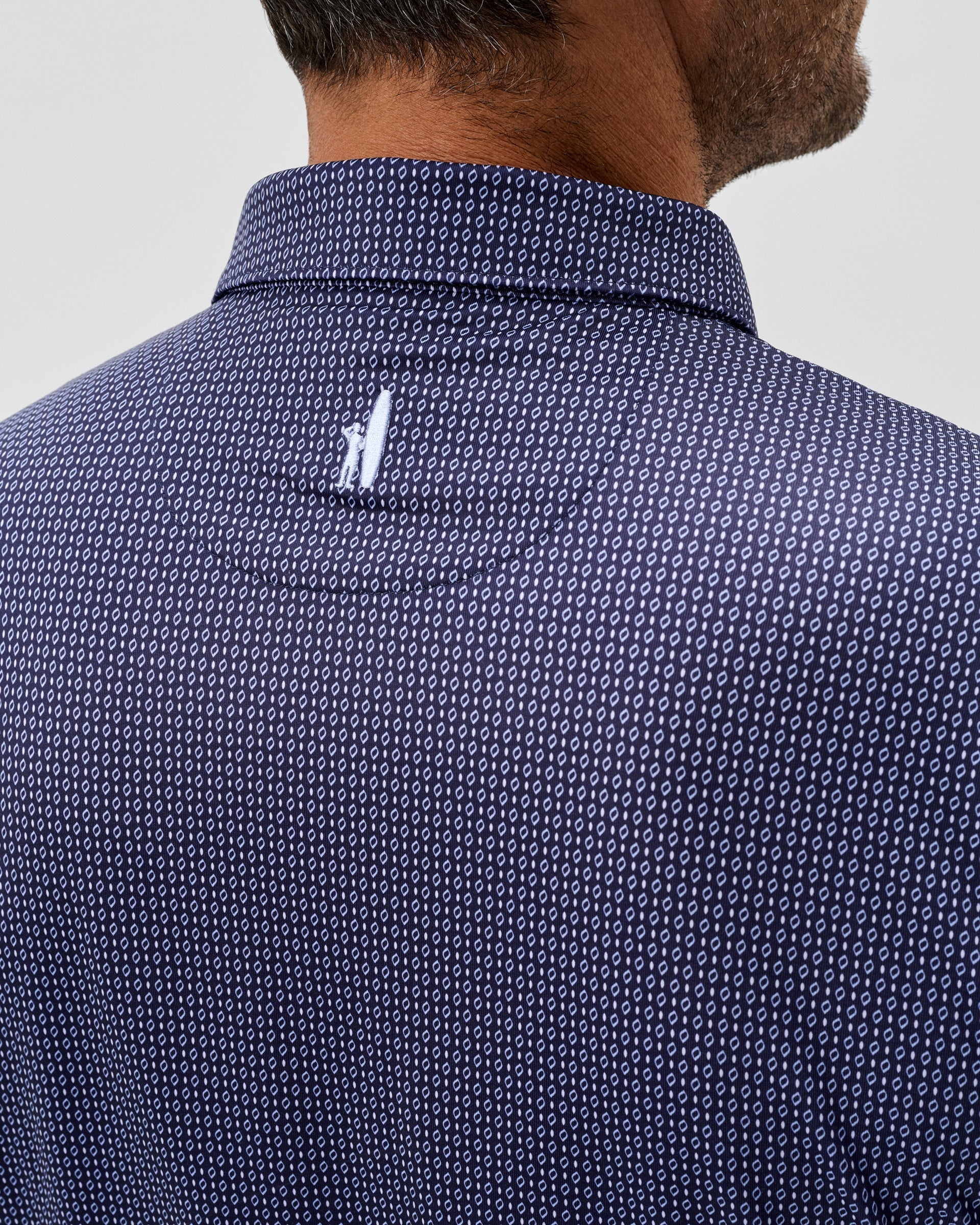 Johnnie-O Performance Jersey Polo - Connors, Navy