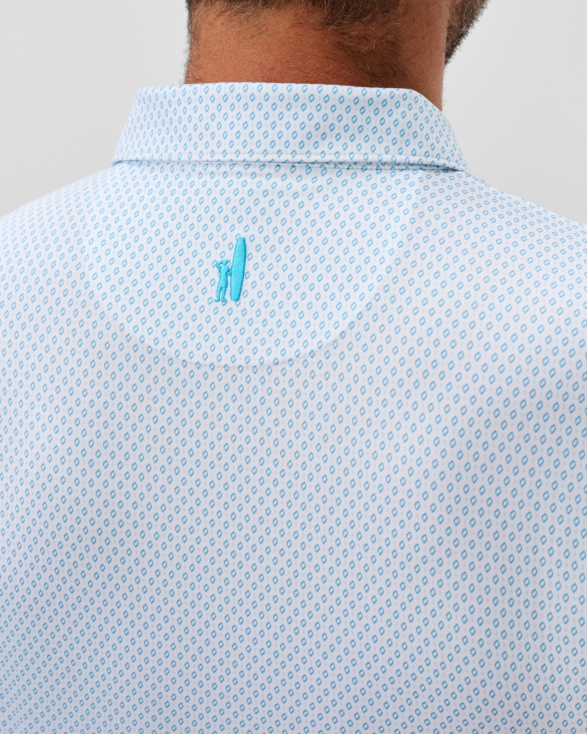 Johnnie-O Performance Jersey Polo - Connors, White