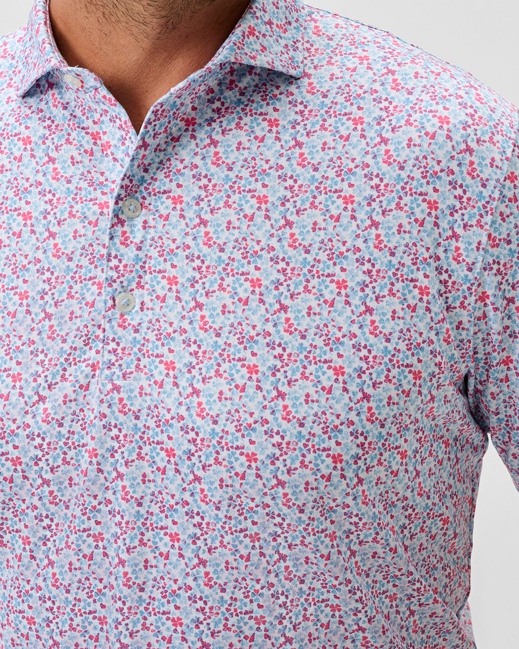Johnnie-O Performance Jersey Polo - Charmer, Punch