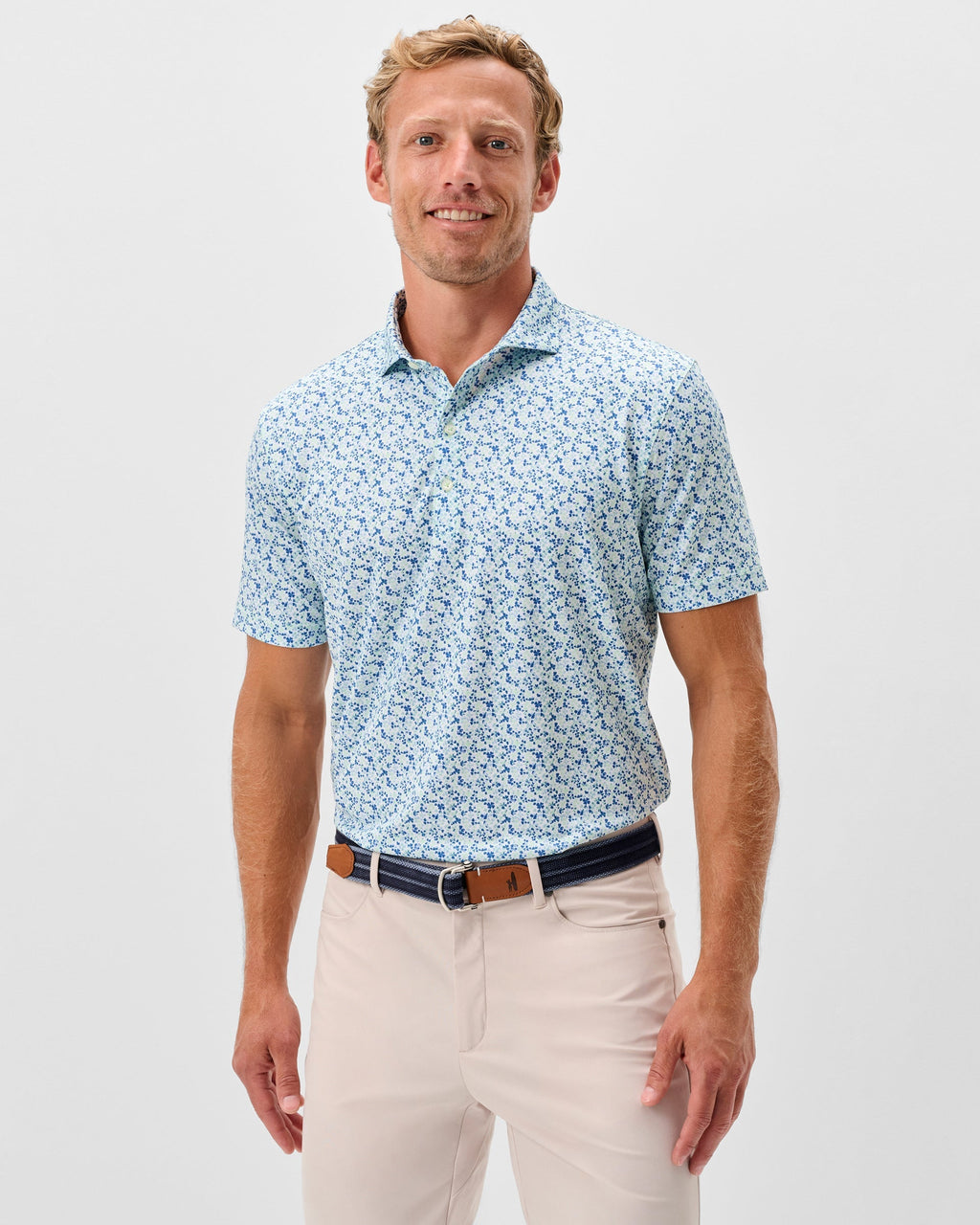 Johnnie-O Performance Jersey Polo - Charmer, Sound Side