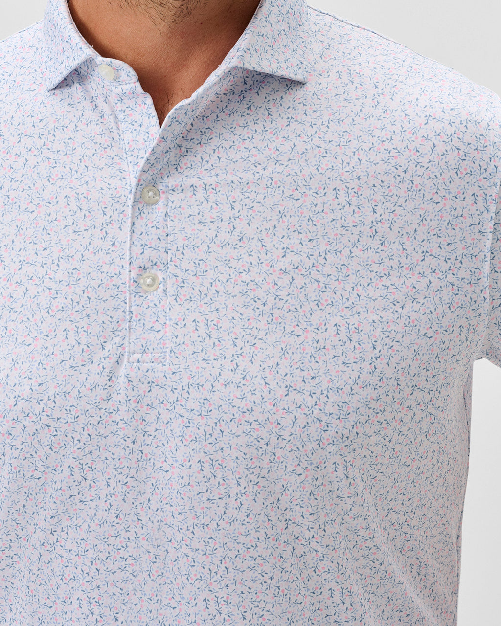 Johnnie-O Performance Jersey Polo - Kipler, Lollipop