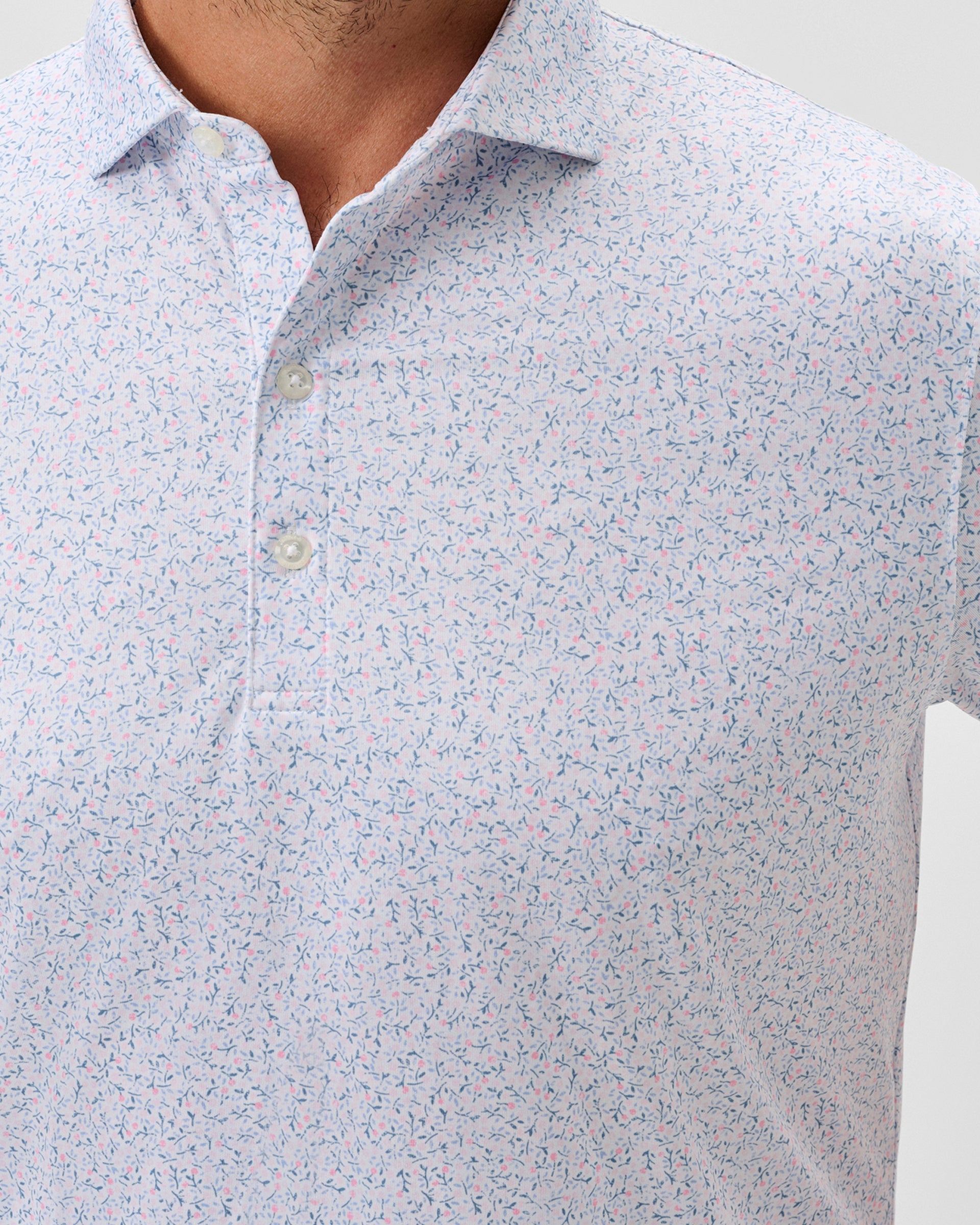 Johnnie-O Performance Jersey Polo - Kipler, Lollipop