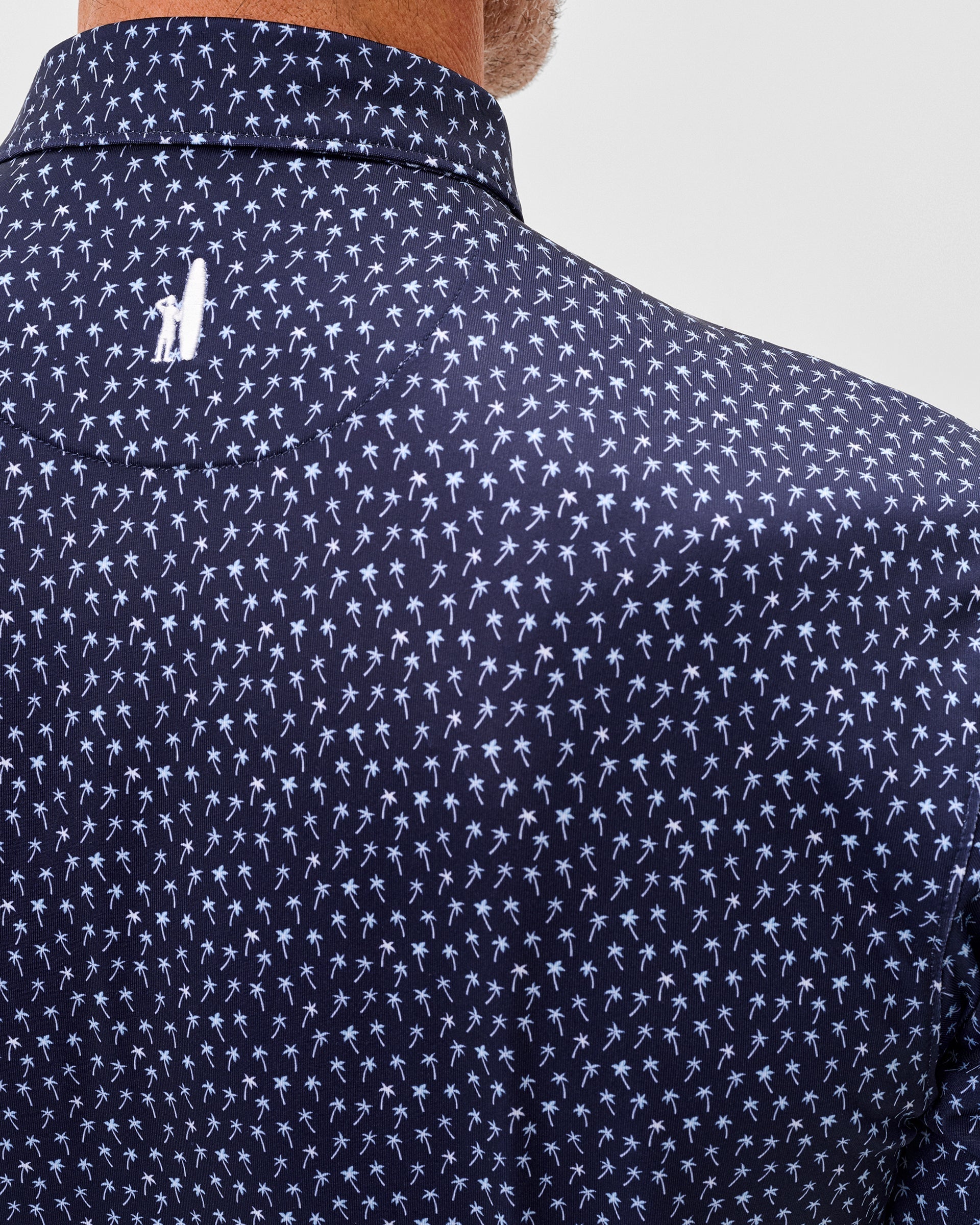 Johnnie-O Performance Jersey Polo - Marina, Navy