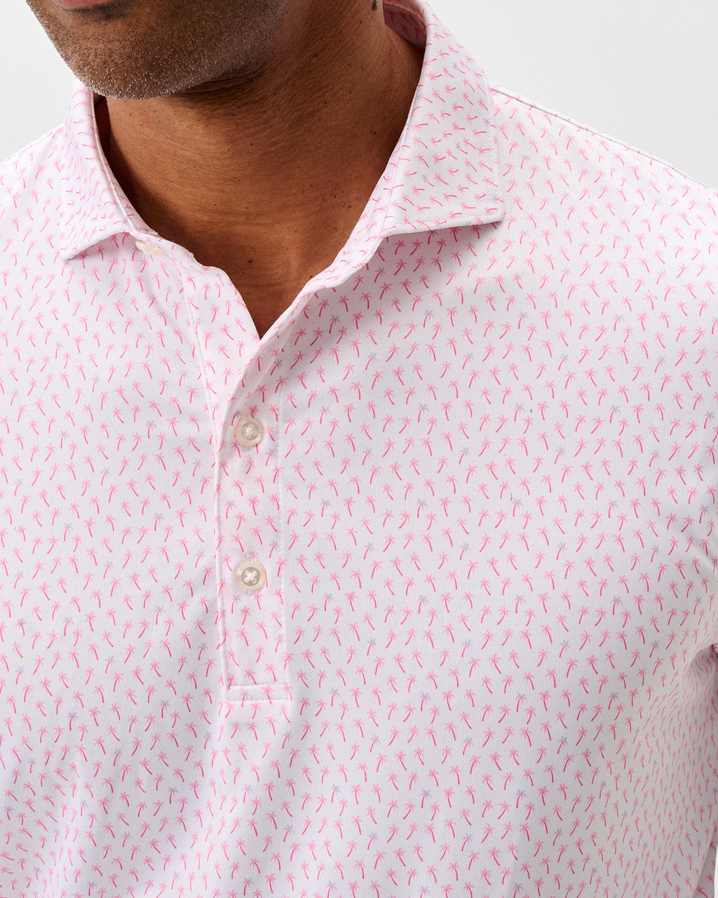 Johnnie-O Performance Jersey Polo - Marina, Punch