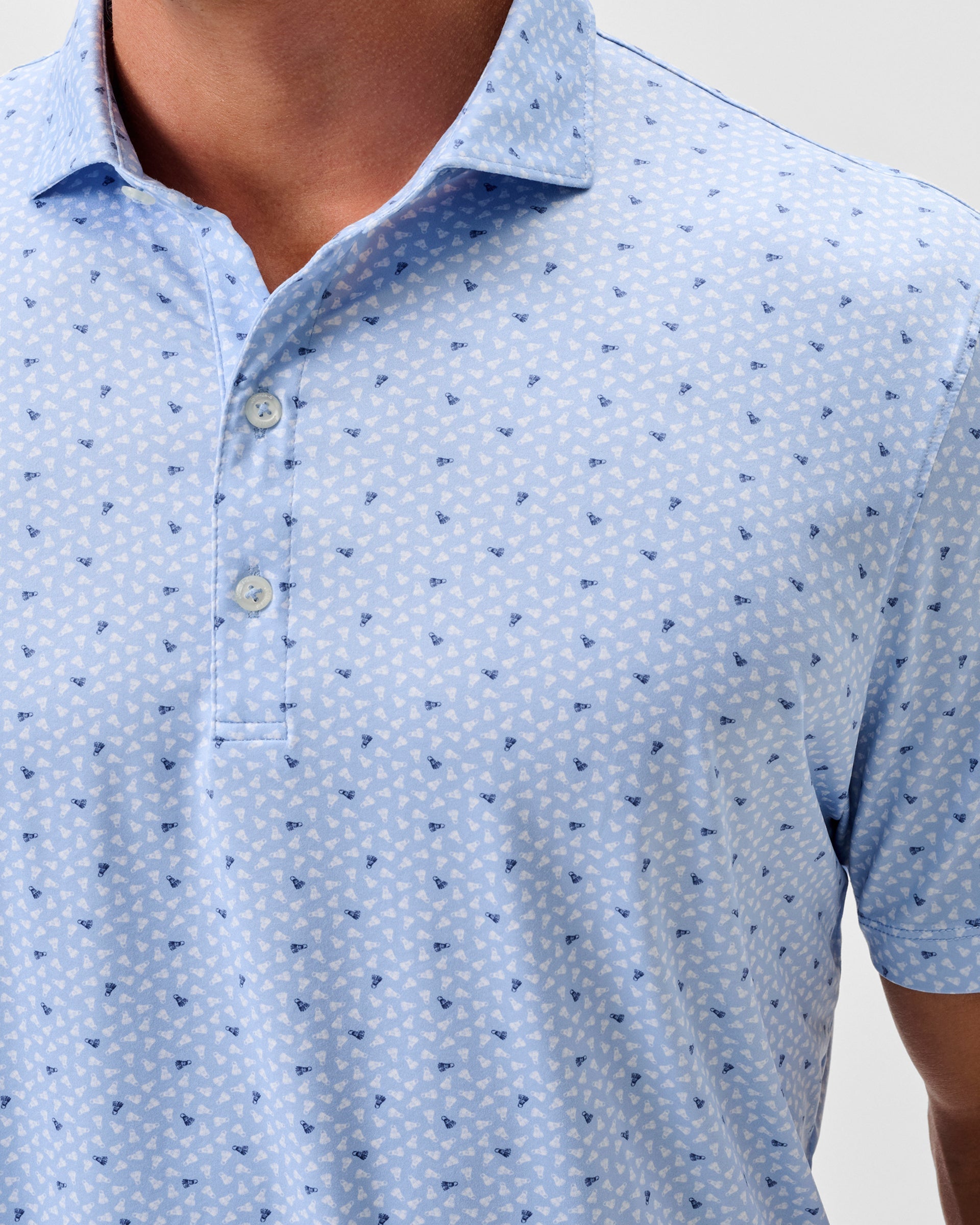 Johnnie-O Featherweight Performance Polo - Backcourt, Kona