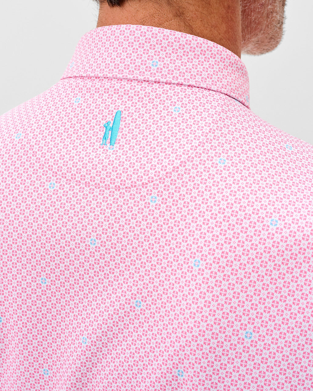 Johnnie-O Performance Mesh Polo - Parson, Punch
