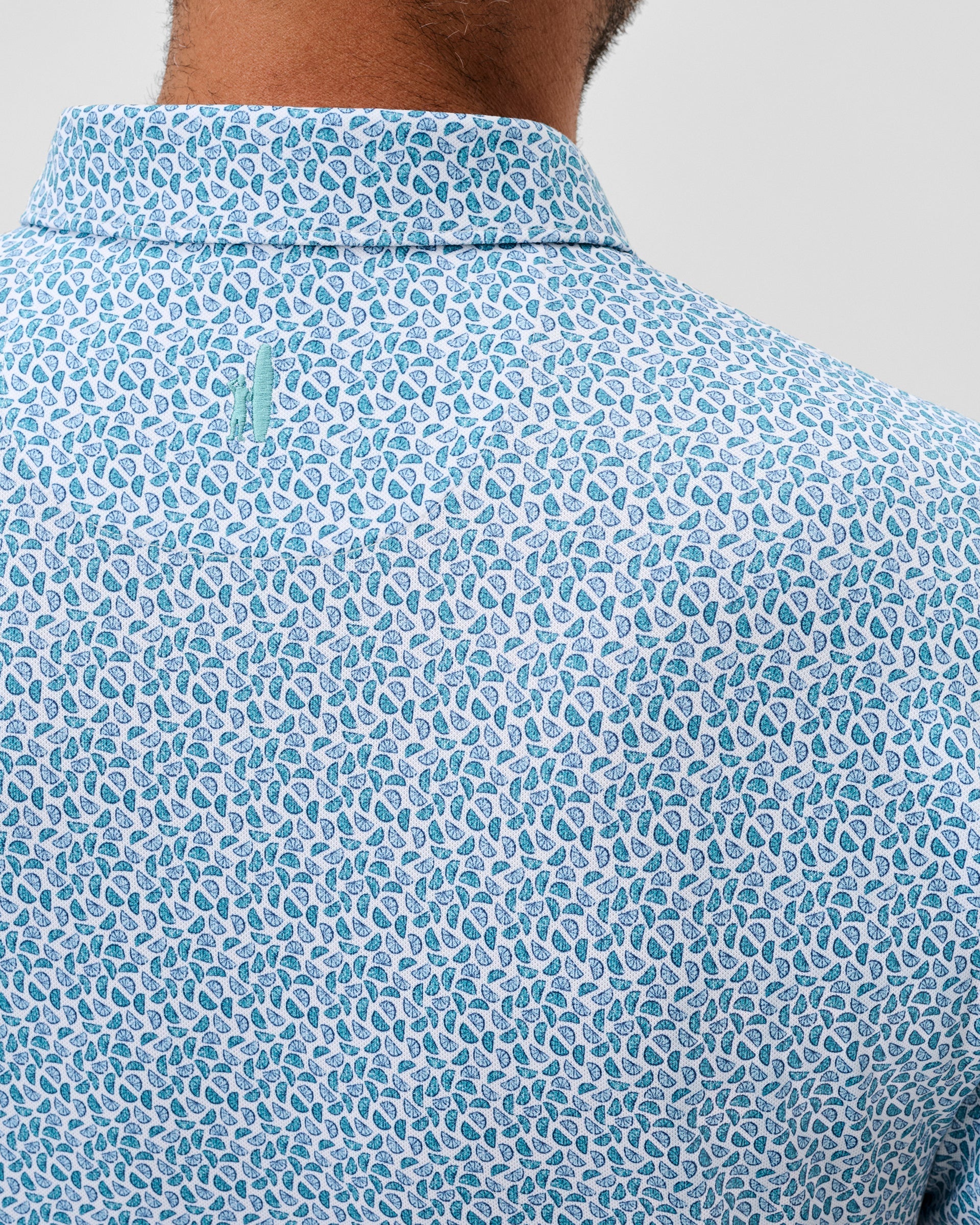 Johnnie-O Performance Mesh Polo - Peelin Good, Tropical
