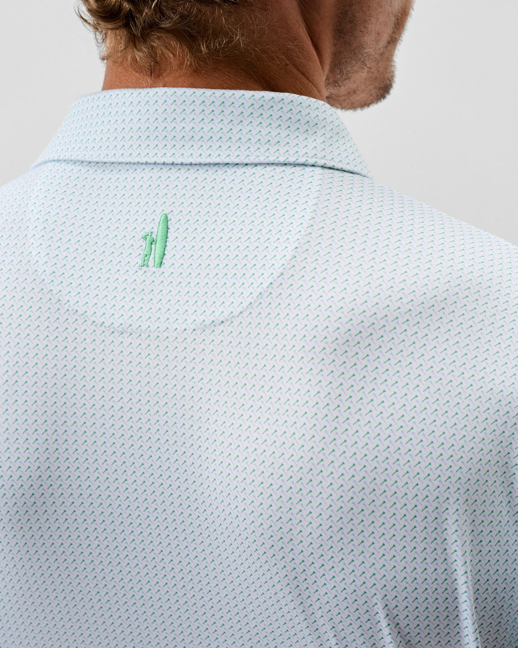 Johnnie-O Featherweight Performance Polo - Tee Party, White