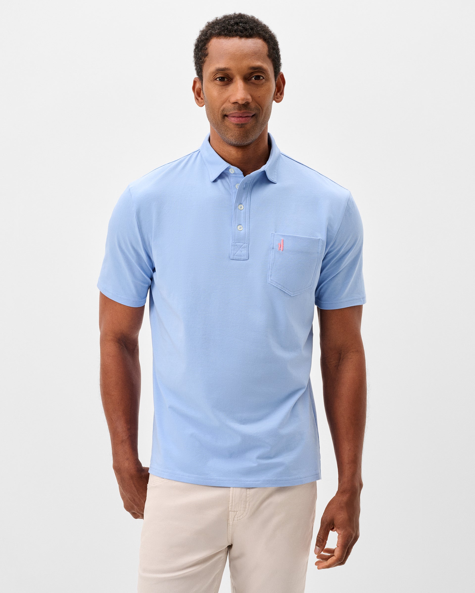 Johnnie-O Original 4-Button Polo - Solid, Vista