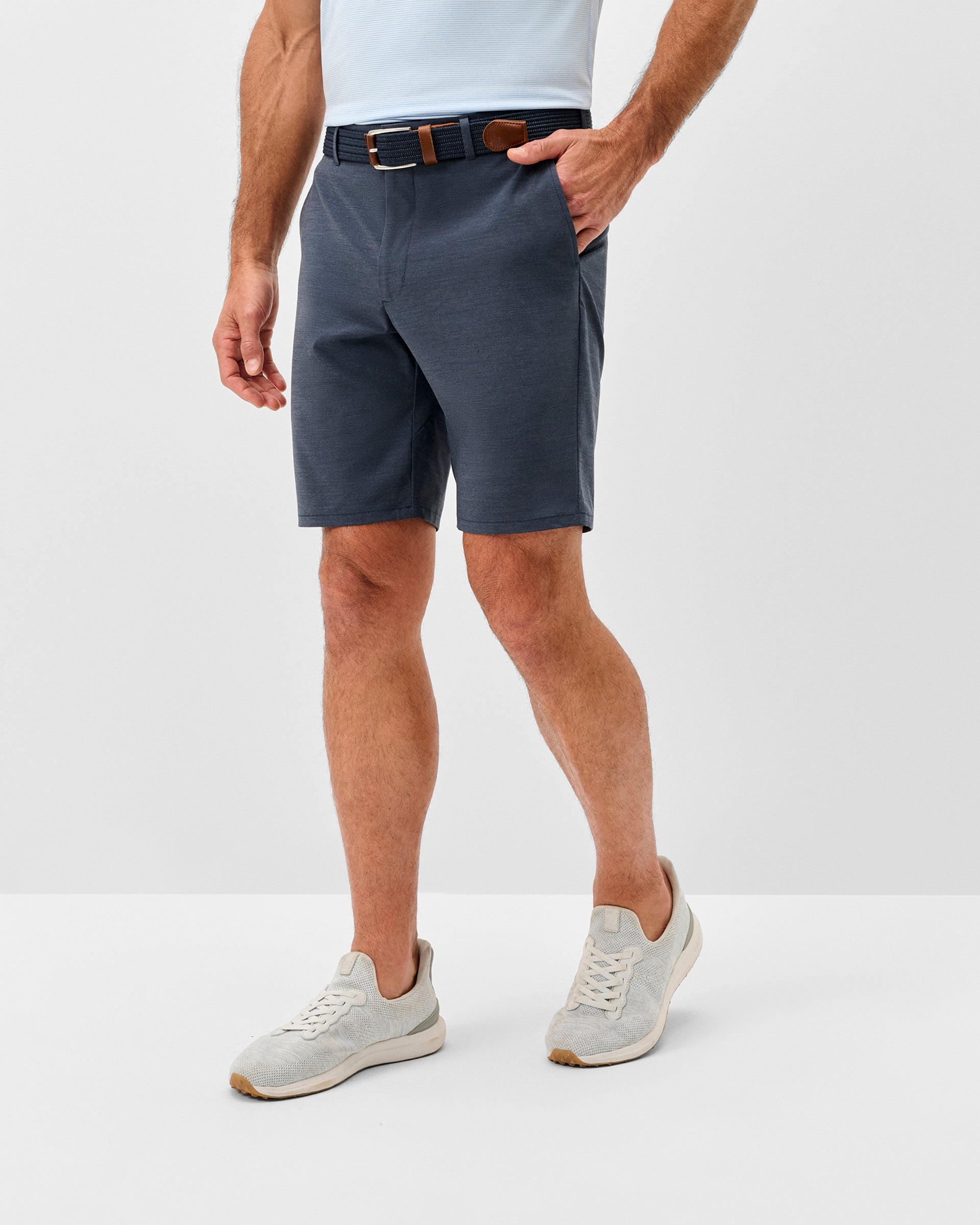 Johnnie-O Mulligan Performance Shorts, High Tide