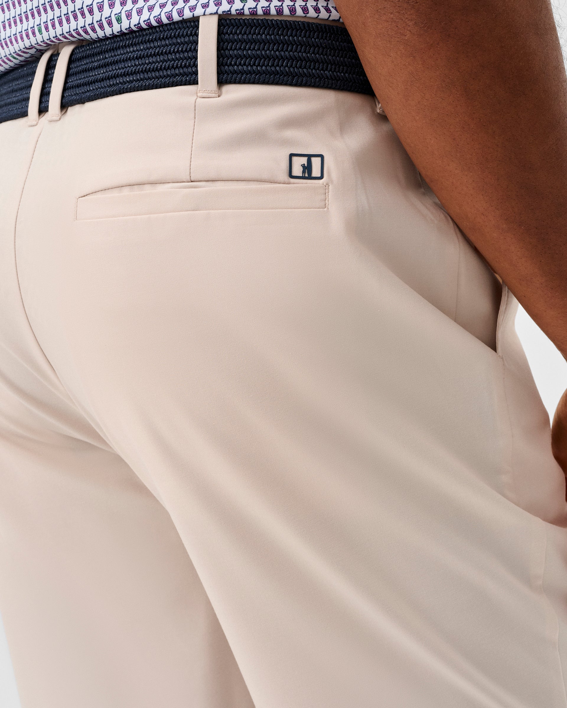 Johnnie-O Mulligan Performance Shorts, Stone