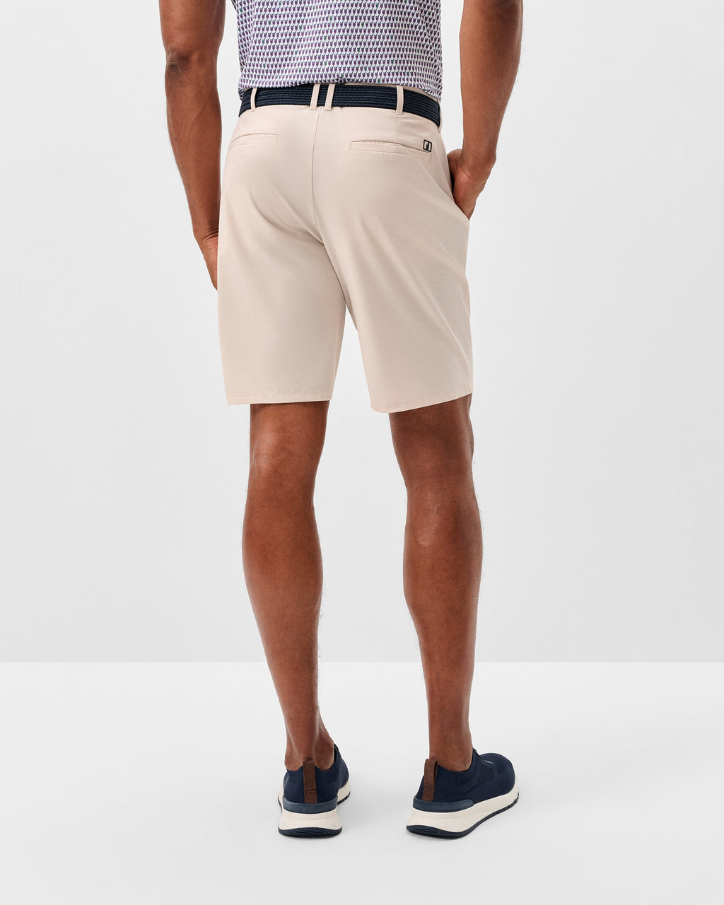 Johnnie-O Mulligan Performance Shorts, Stone