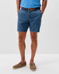 Johnnie-O Nassau Cotton Blend Shorts - 7" Inseam, Wake