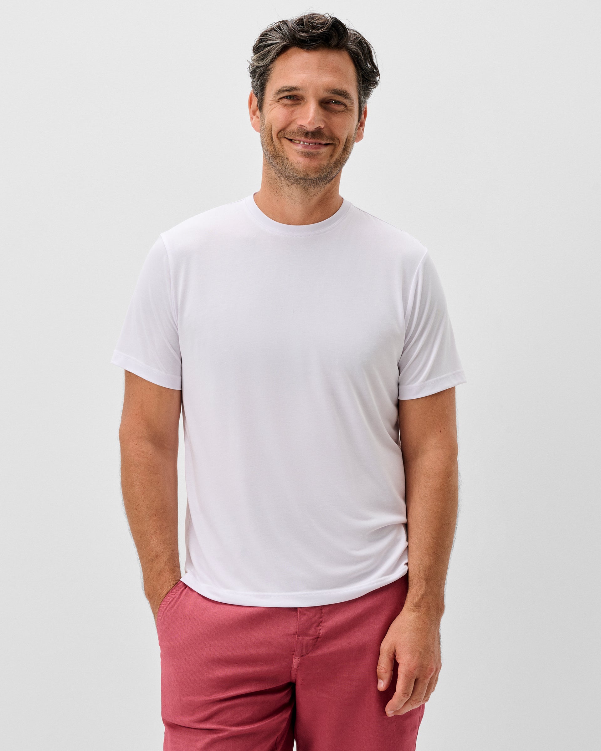 Johnnie-O The Tee, White