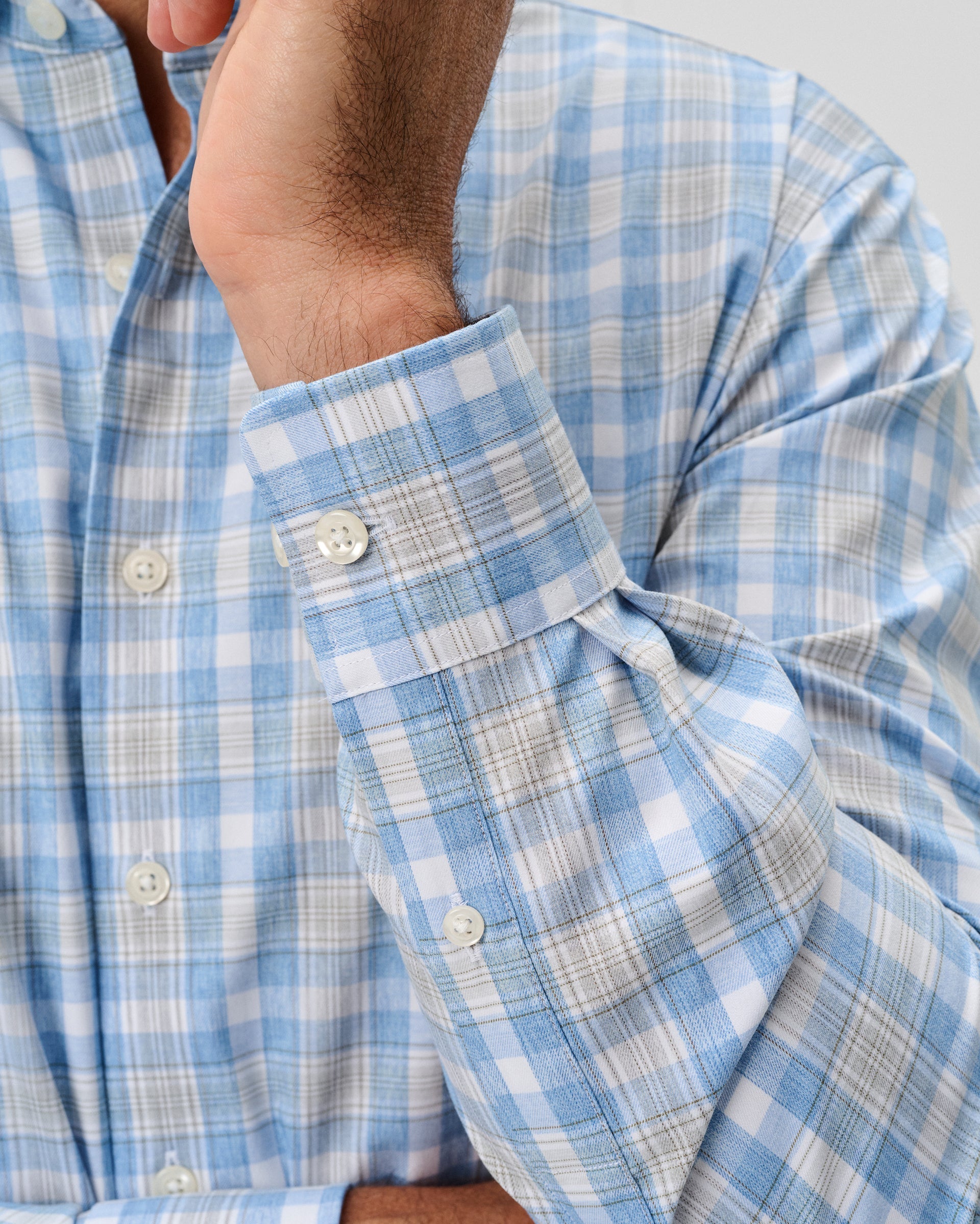Johnnie-O Everyday Performance Button Down Shirt - Jacobson, Mystic