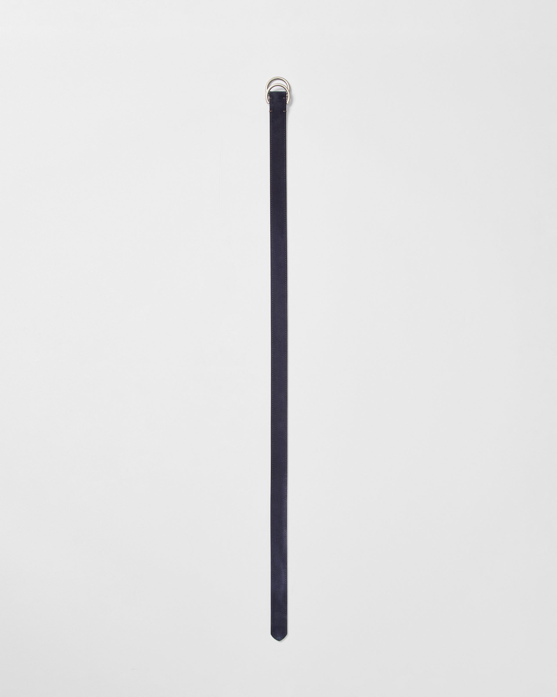 Johnnie-O O-Ring Suede Belt, Navy