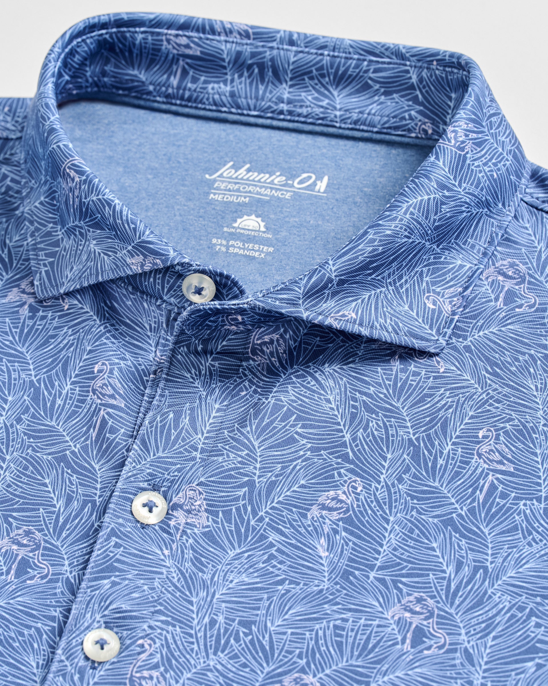 Johnnie-O Performance Jersey Polo - Osmond, Lake