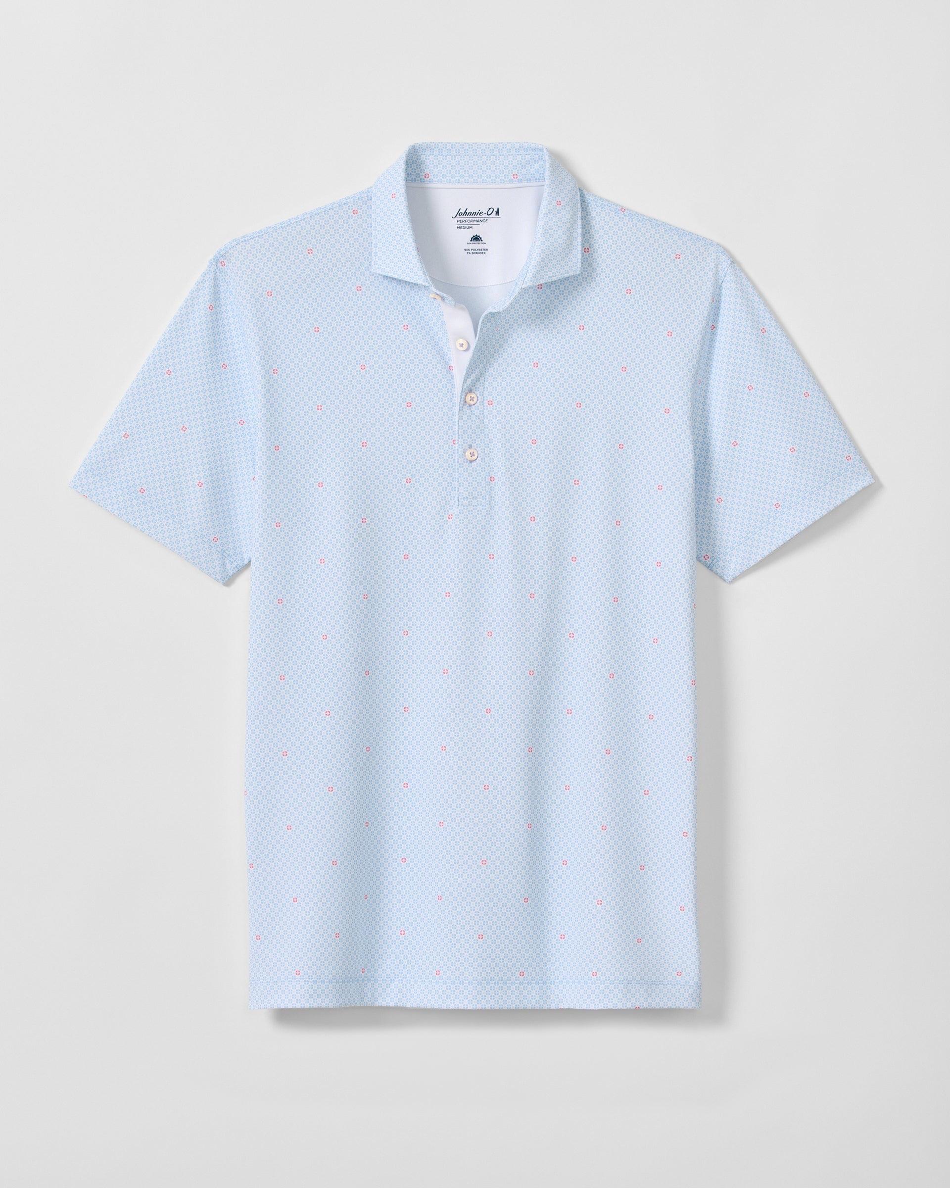 Johnnie-O Performance Mesh Polo - Parson, Maliblu