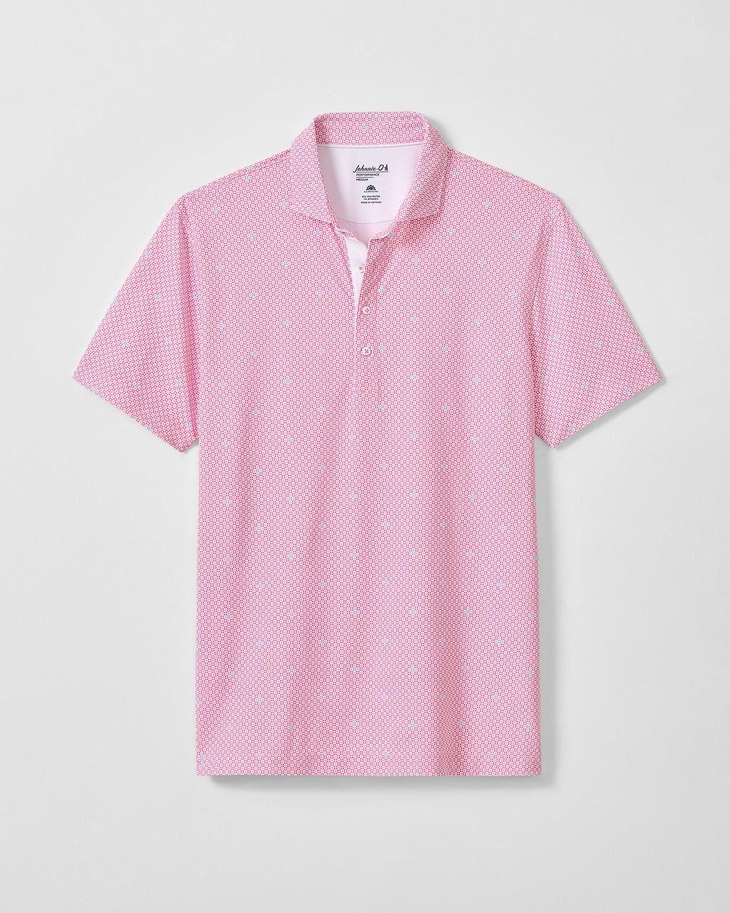 Johnnie-O Performance Mesh Polo - Parson, Punch