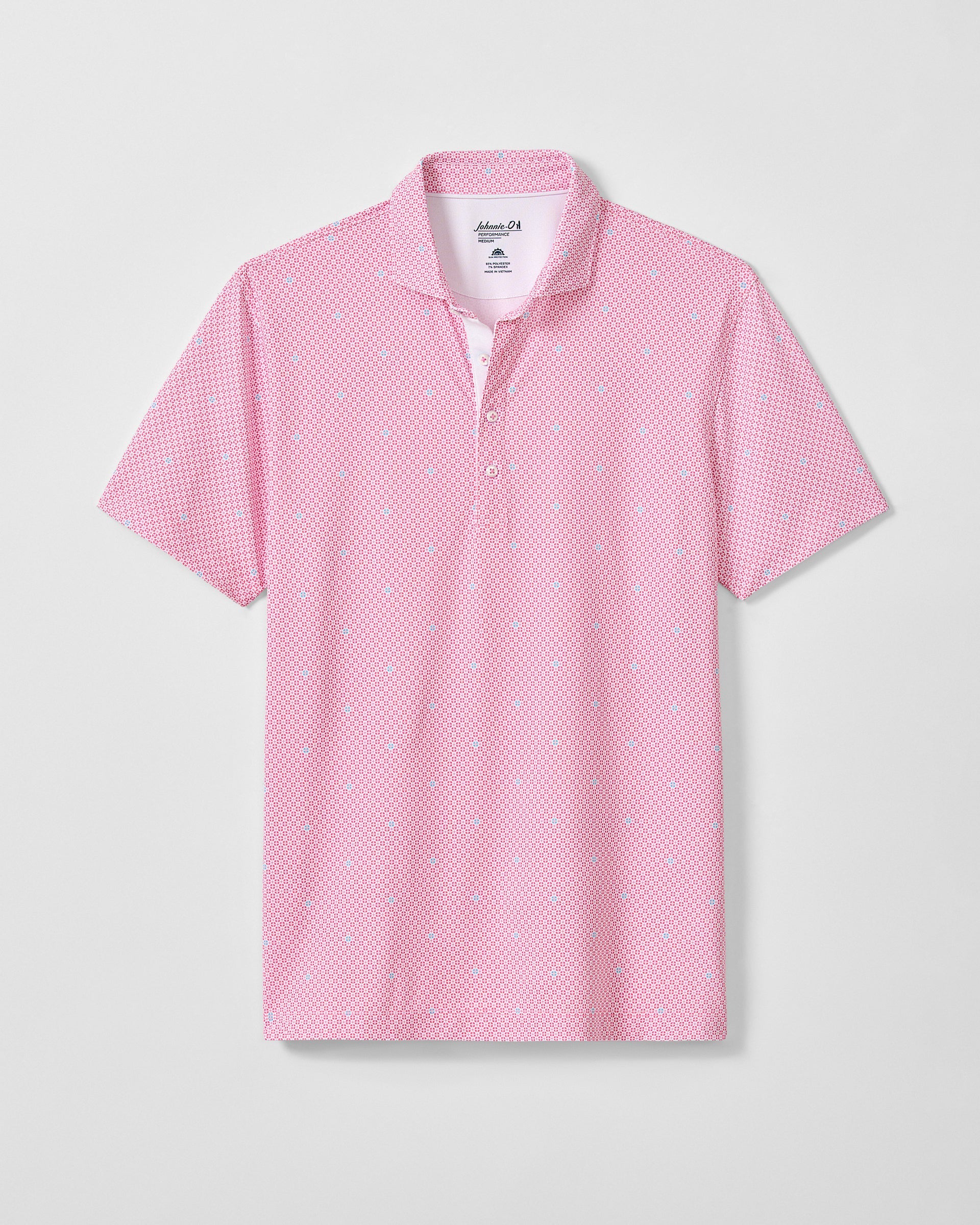 Johnnie-O Performance Mesh Polo - Parson, Punch