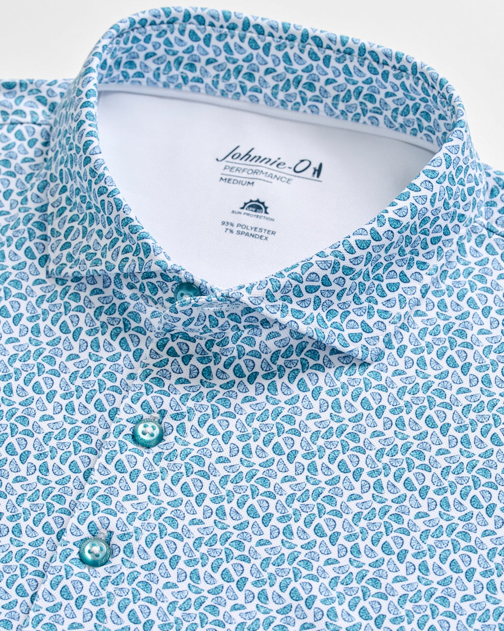 Johnnie-O Performance Mesh Polo - Peelin Good, Tropical