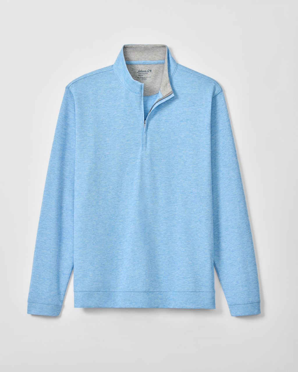 Johnnie-O Pircio Dri-Release Heathered 1/4 Zip Pullover, Macaw