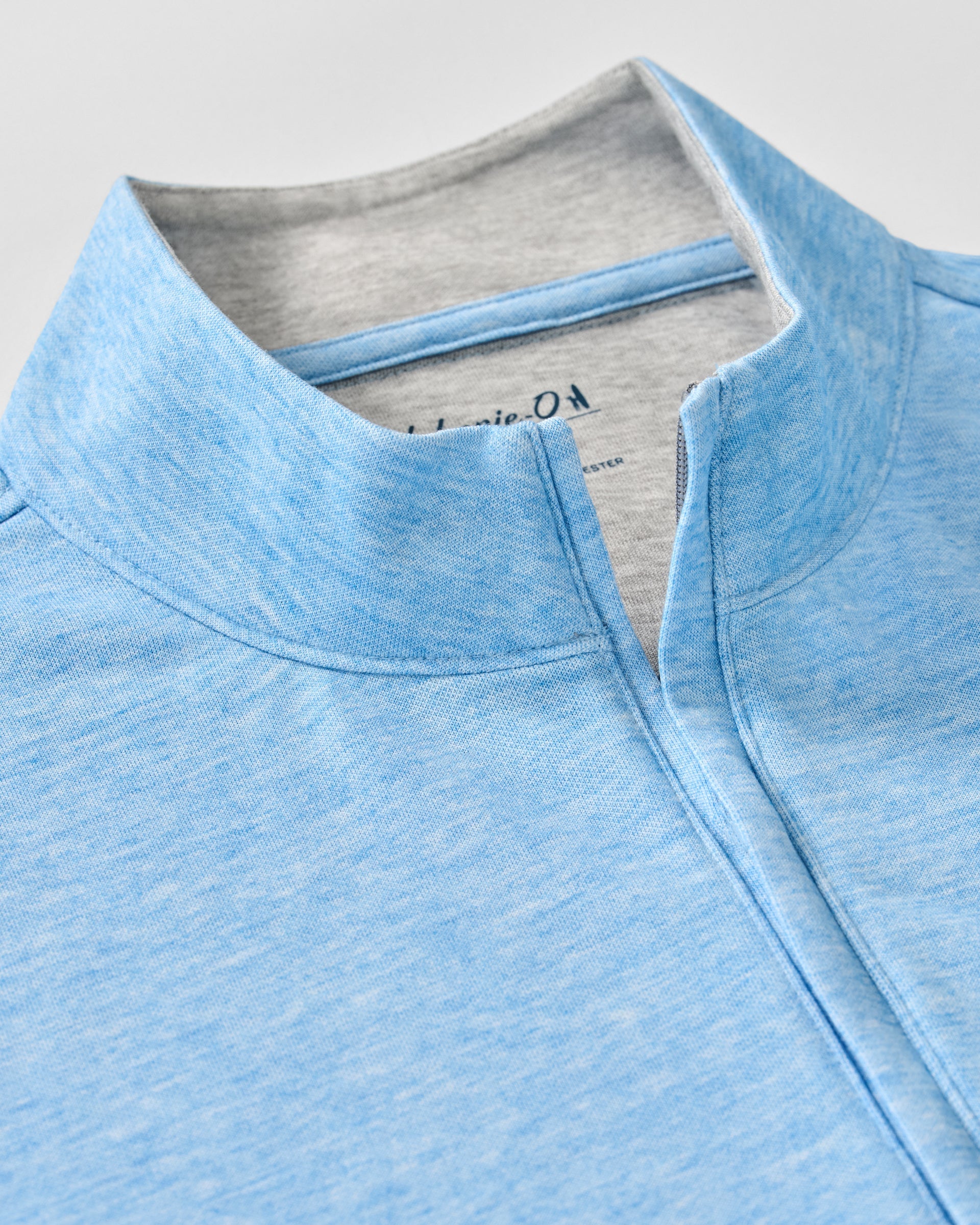 Johnnie-O Pircio Dri-Release Heathered 1/4 Zip Pullover, Macaw