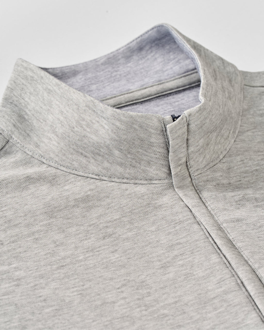 Johnnie-O Pircio Dri-Release Heathered 1/4 Zip Pullover, Seal