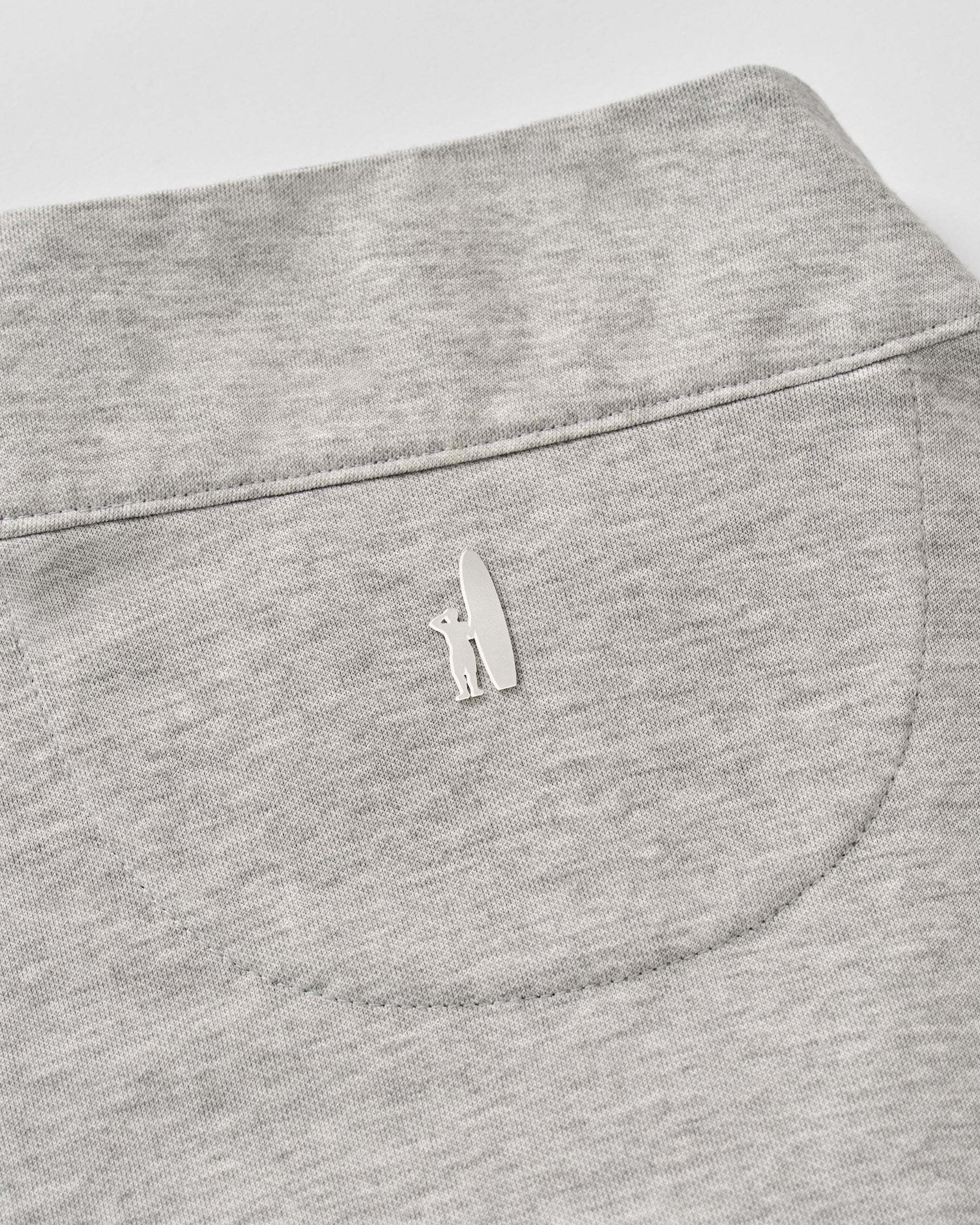 Johnnie-O Pircio Dri-Release Heathered 1/4 Zip Pullover, Seal
